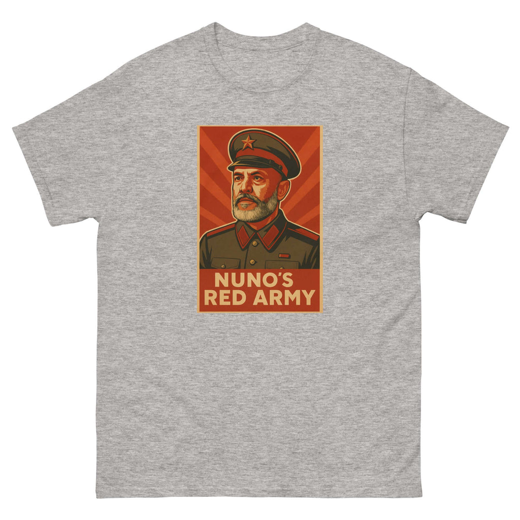 Unisex Short Sleeve T-Shirt - Nuno's Red Army by Nottingham Reds
