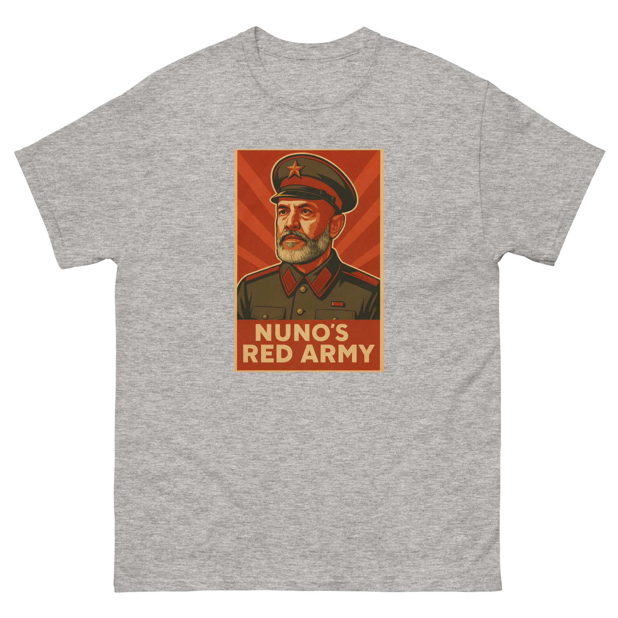 Unisex Short Sleeve T-Shirt - Nuno's Red Army by Nottingham Reds