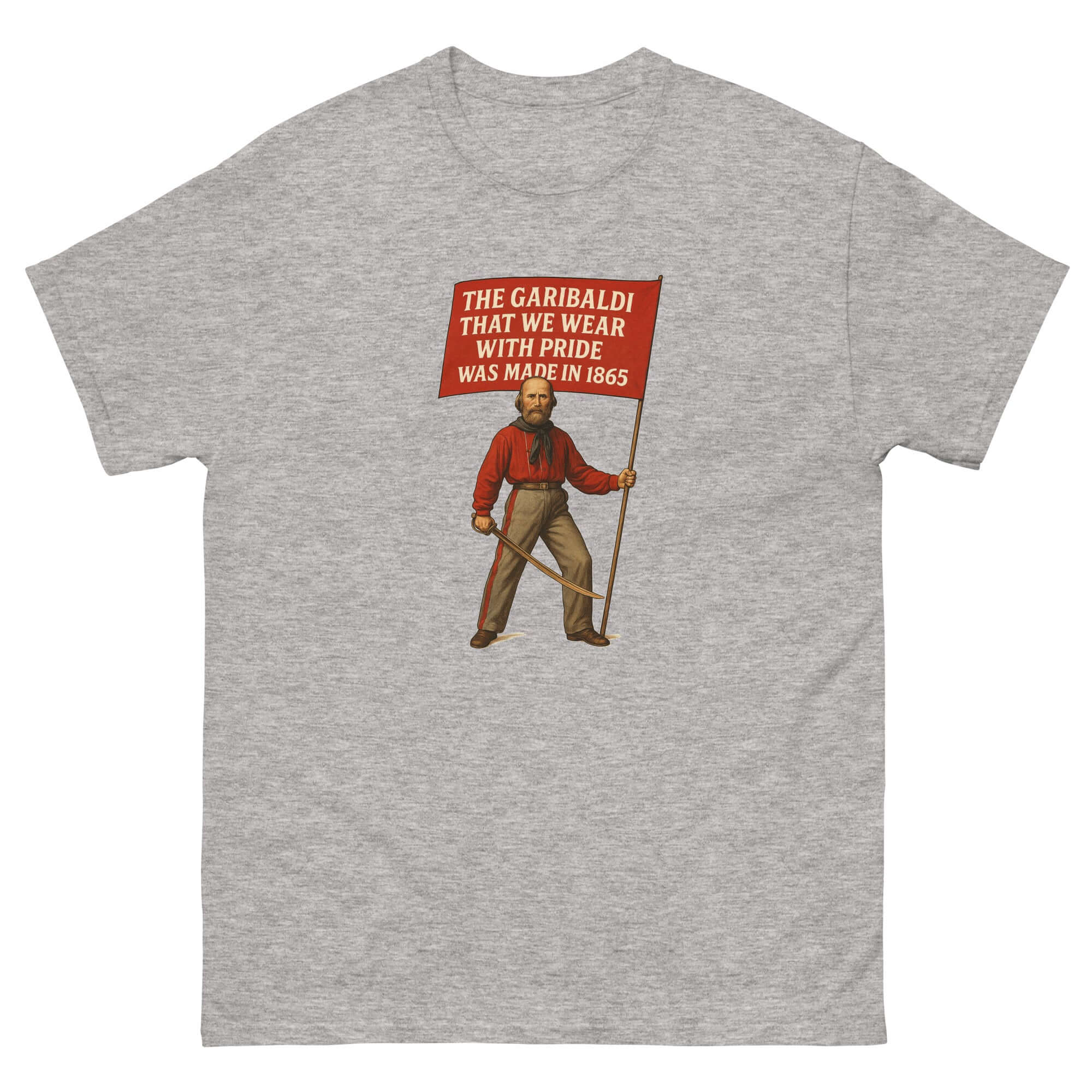 Unisex Short Sleeve T-Shirt - Garibaldi by Nottingham Reds