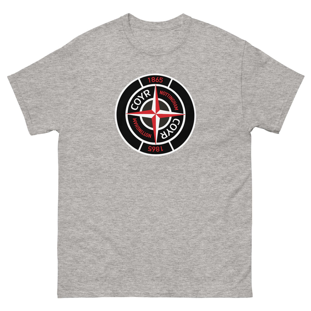 Unisex Short Sleeve T-Shirt - Stone by Nottingham Reds