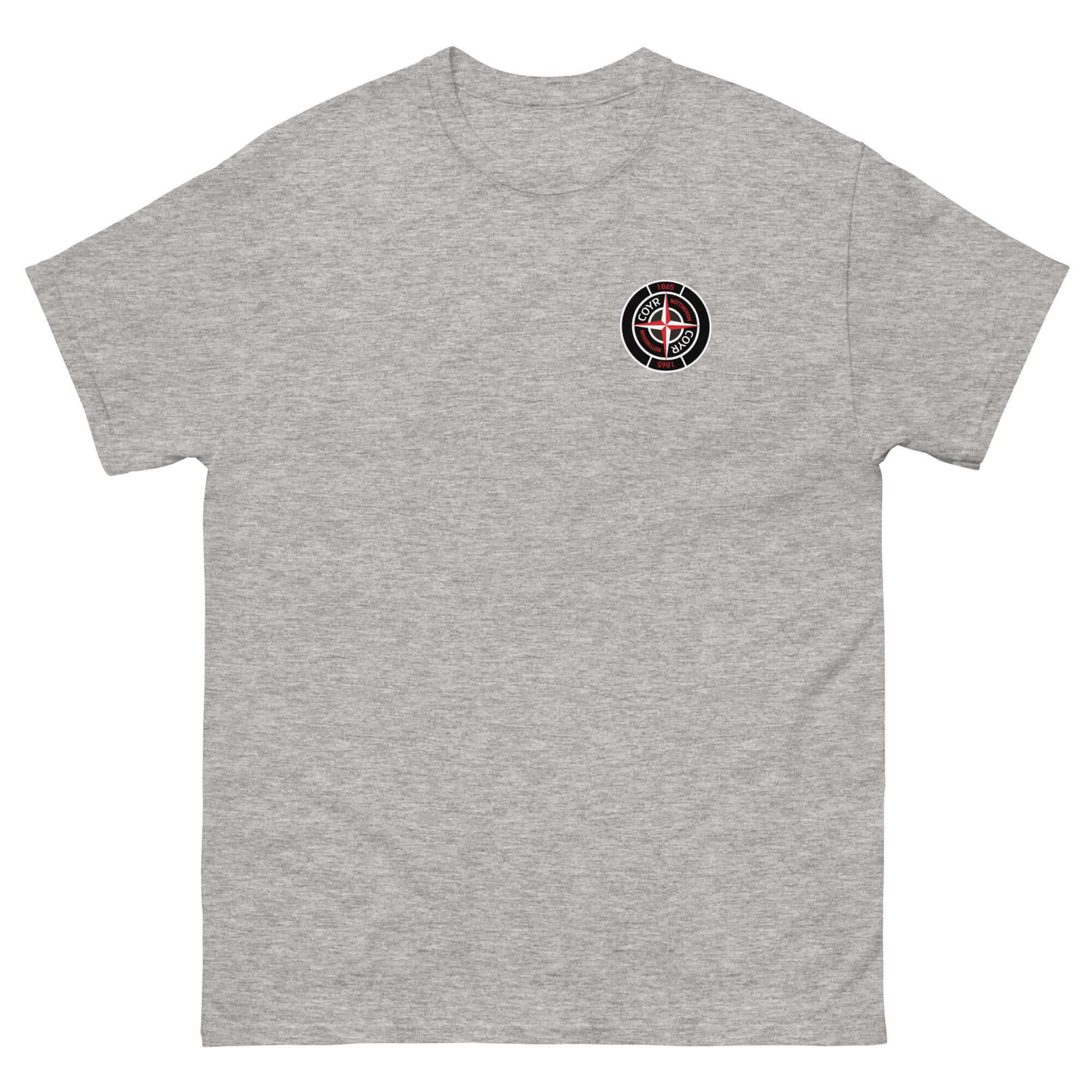 Unisex Short Sleeve T-Shirt - Stone by Nottingham Reds
