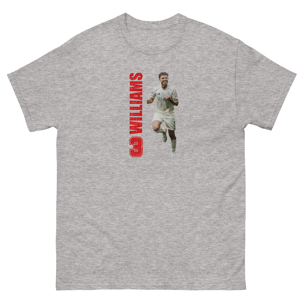Unisex Short Sleeve T-Shirt - Williams 3 by Nottingham Reds