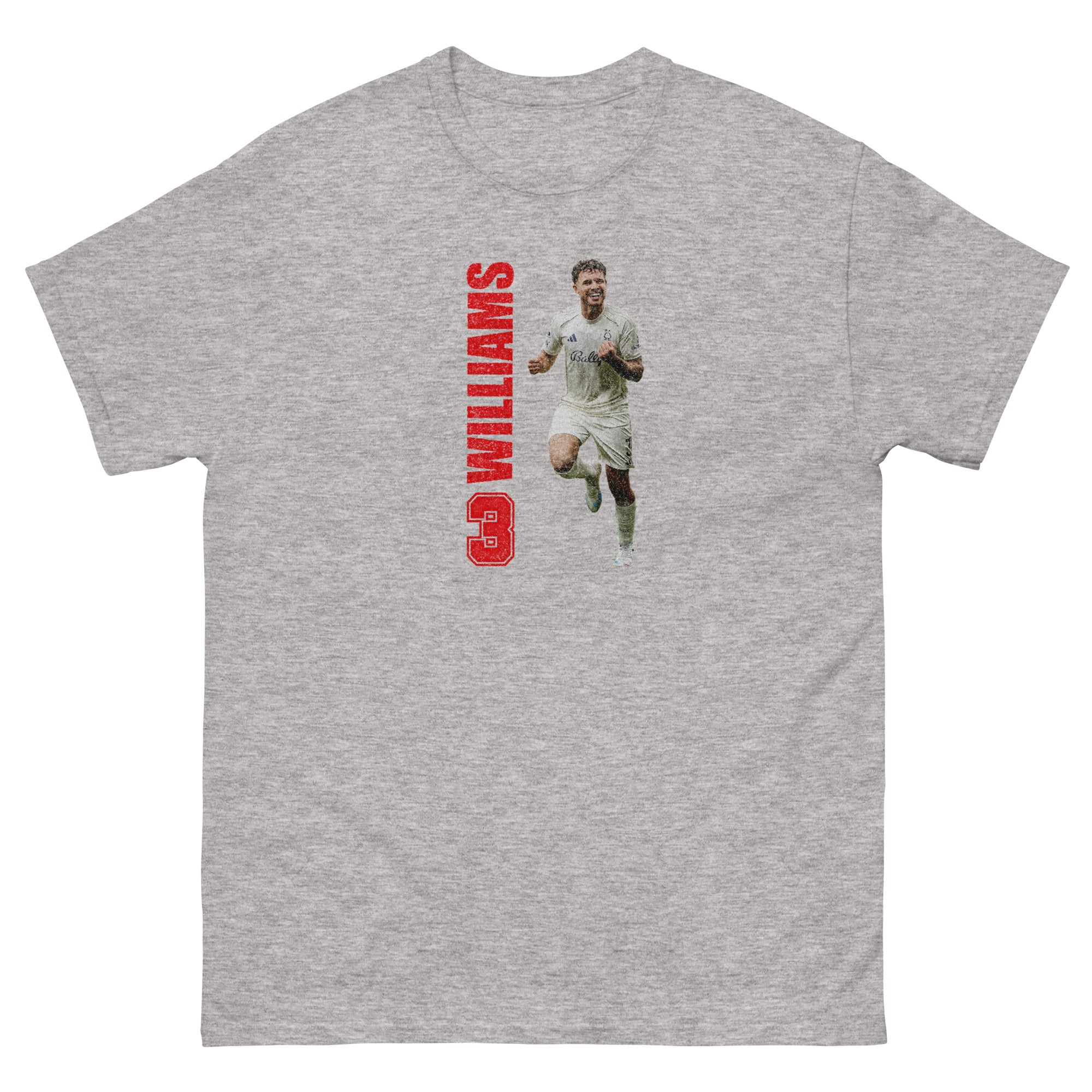 Unisex Short Sleeve T-Shirt - Williams 3 by Nottingham Reds