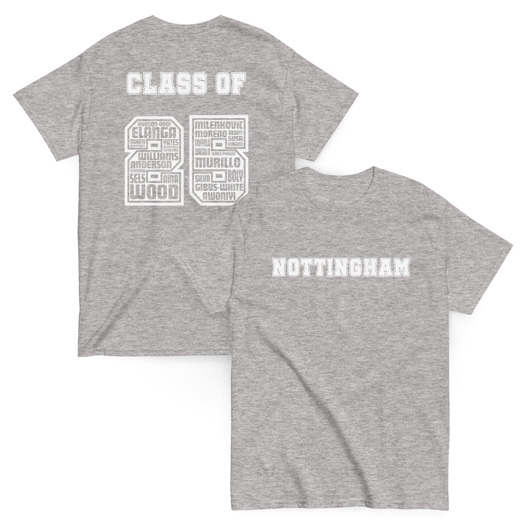 Unisex Short Sleeve T-Shirt - Class of 25 by Nottingham Reds