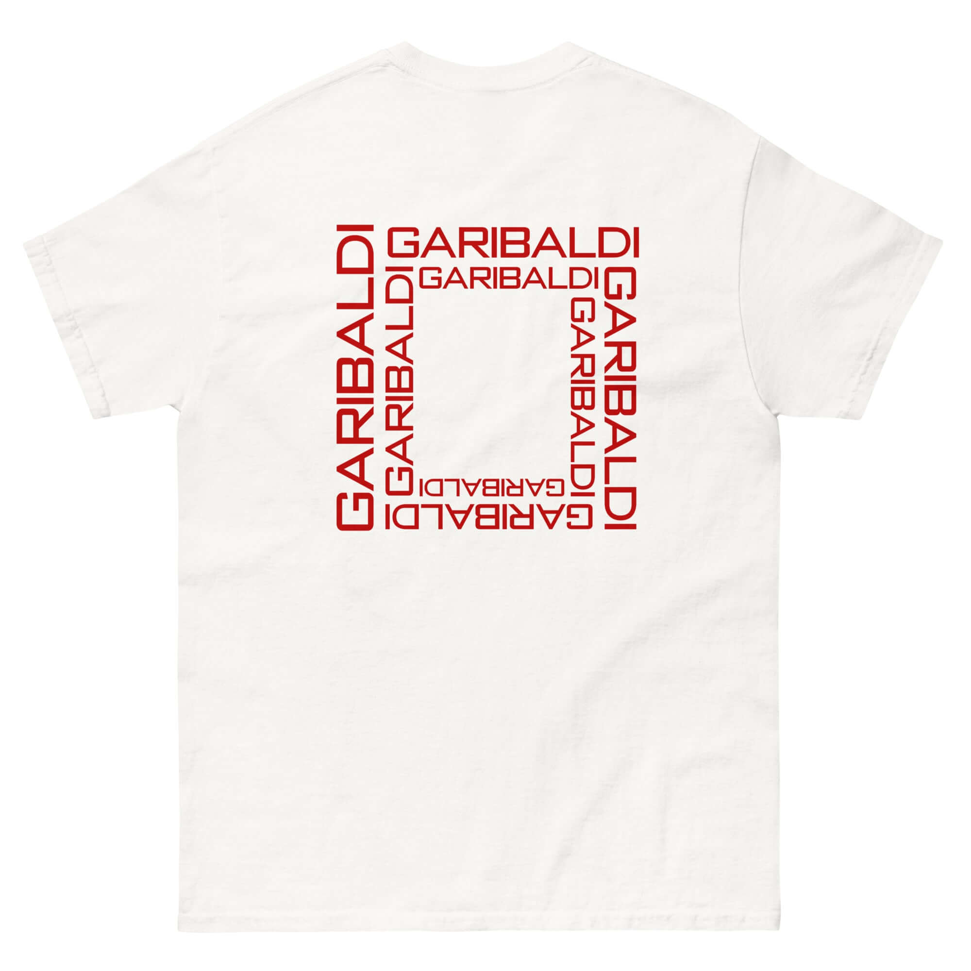 Unisex Short Sleeve T-Shirt - Garibaldi Reds by Nottingham Reds