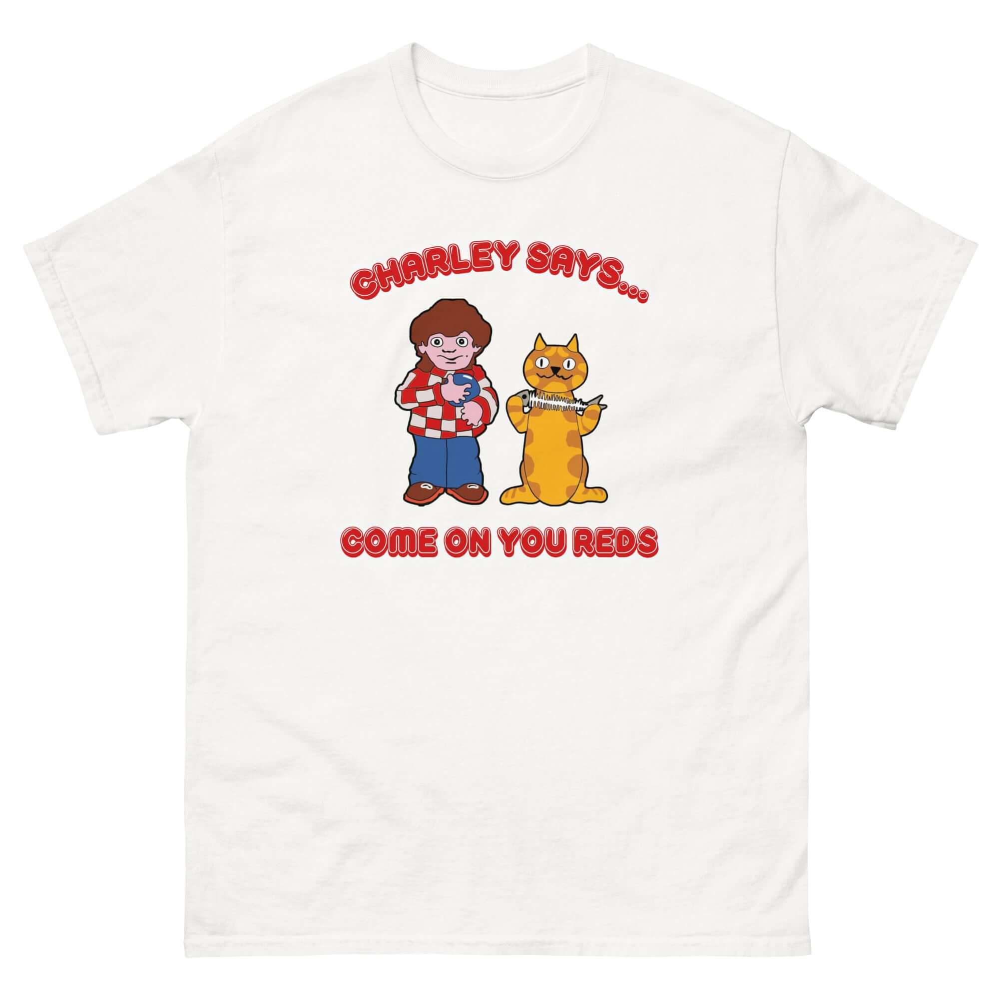 Unisex Short Sleeve T-Shirt - Charley by Nottingham Reds