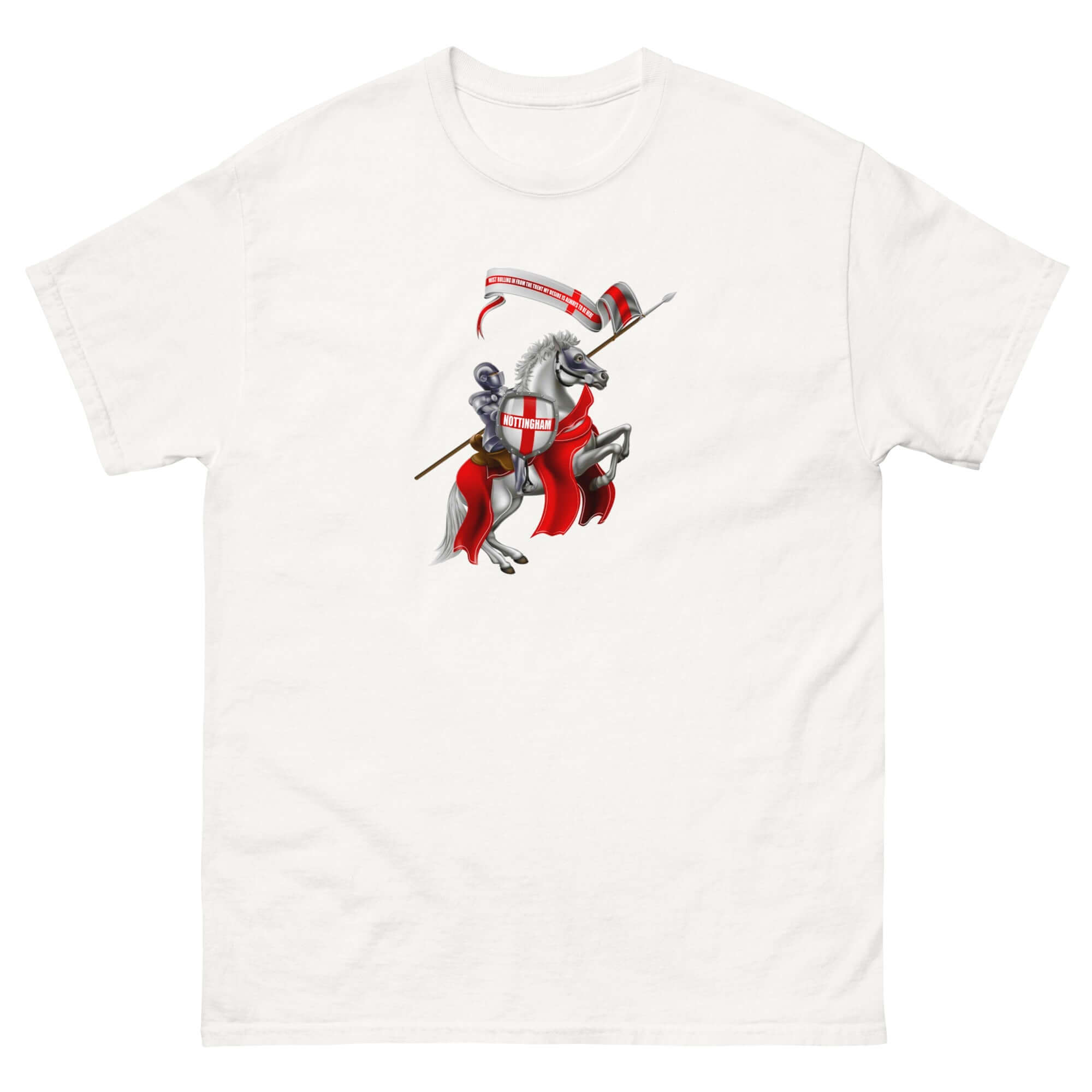 Unisex Short Sleeve T-Shirt - Knight by Nottingham Reds