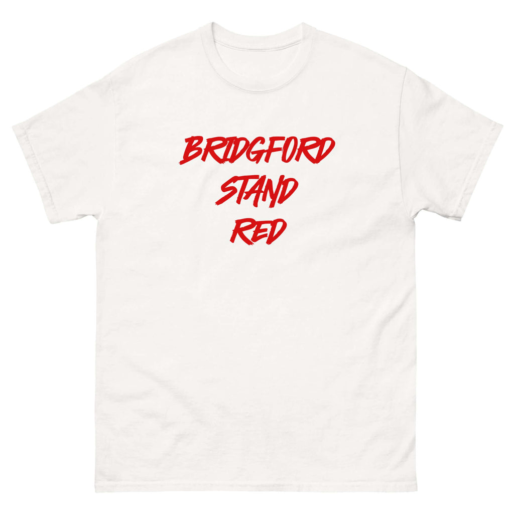 Unisex Short Sleeve T-Shirt - Bridgford Stand Red by Nottingham Reds
