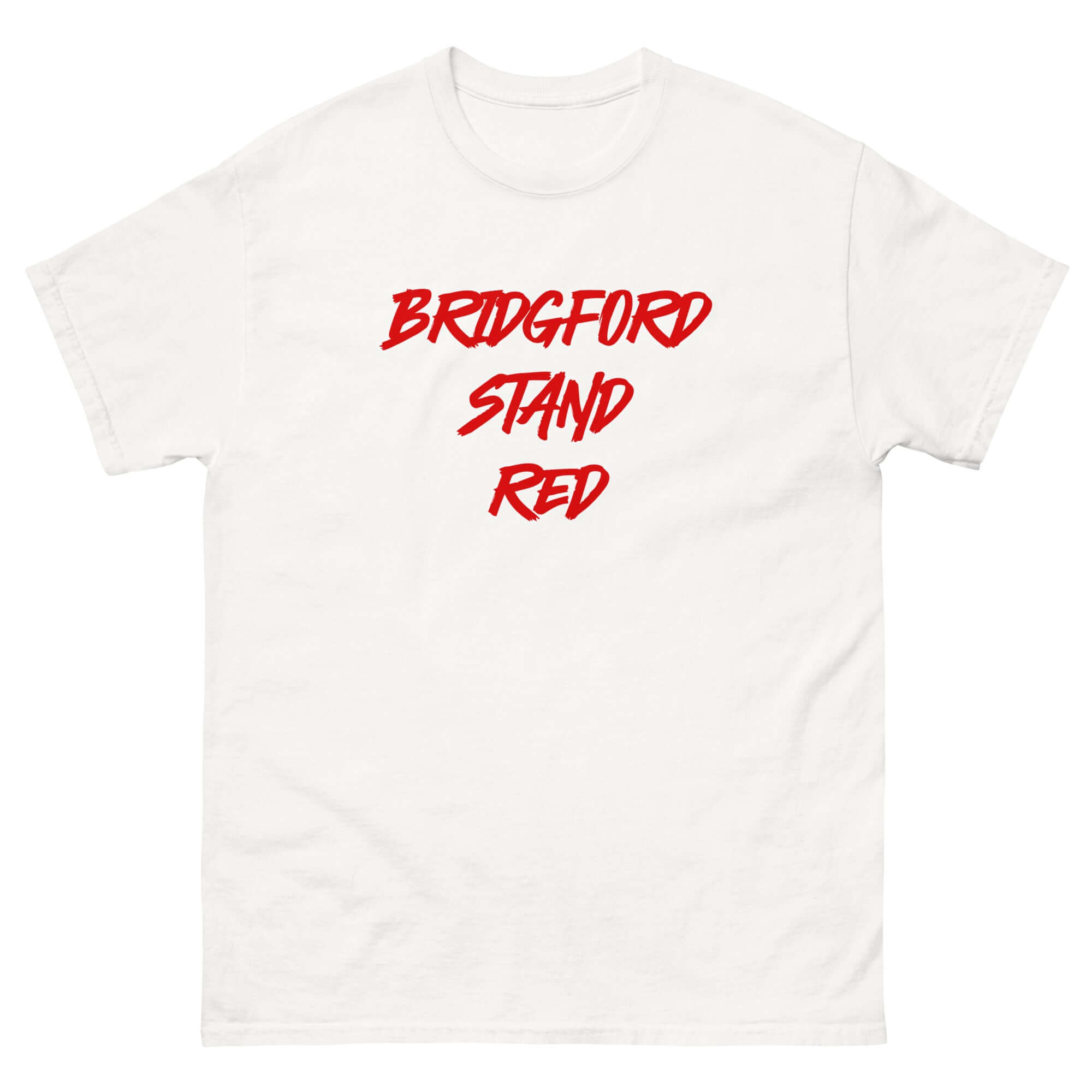Unisex Short Sleeve T-Shirt - Bridgford Stand Red by Nottingham Reds