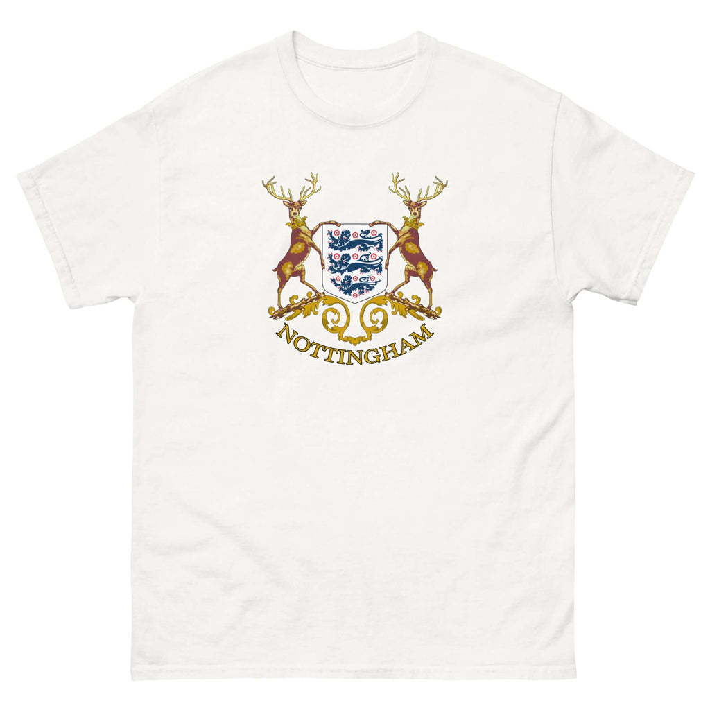 Unisex Short Sleeve T-Shirt - Old Skool X England by Nottingham Reds