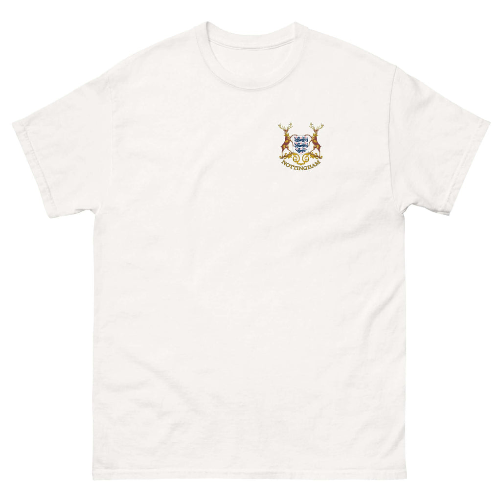 Unisex Short Sleeve T-Shirt - Old Skool X England by Nottingham Reds
