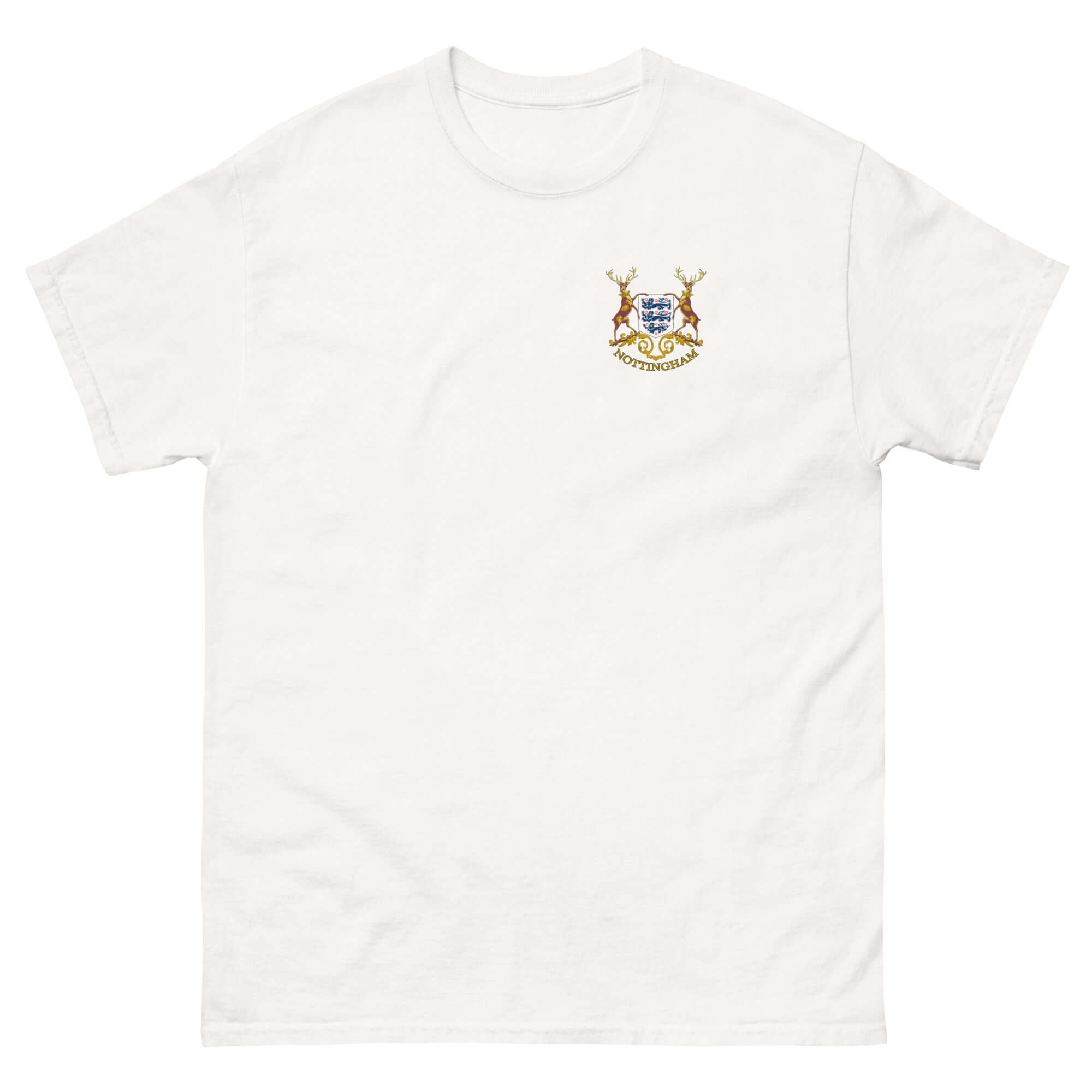 Unisex Short Sleeve T-Shirt - Old Skool X England by Nottingham Reds