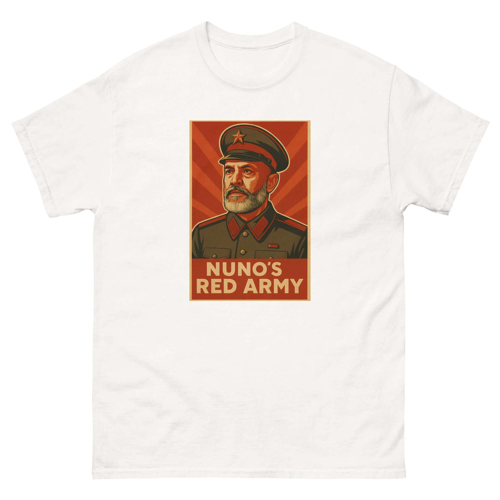 Unisex Short Sleeve T-Shirt - Nuno's Red Army by Nottingham Reds