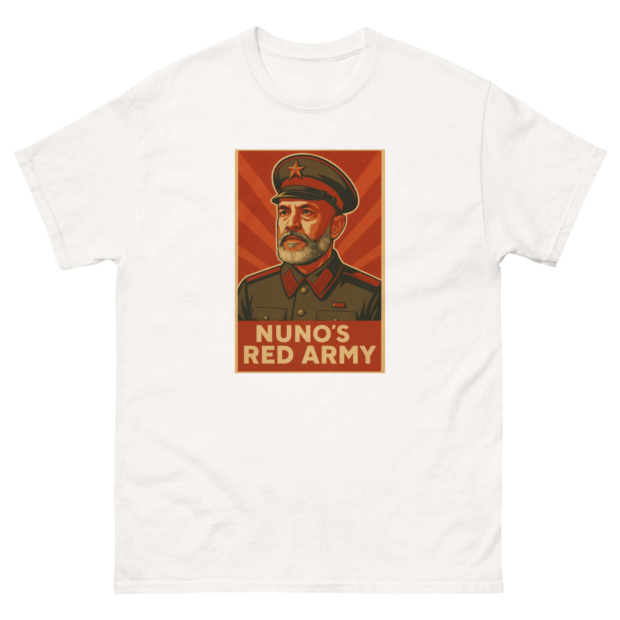 Unisex Short Sleeve T-Shirt - Nuno's Red Army by Nottingham Reds