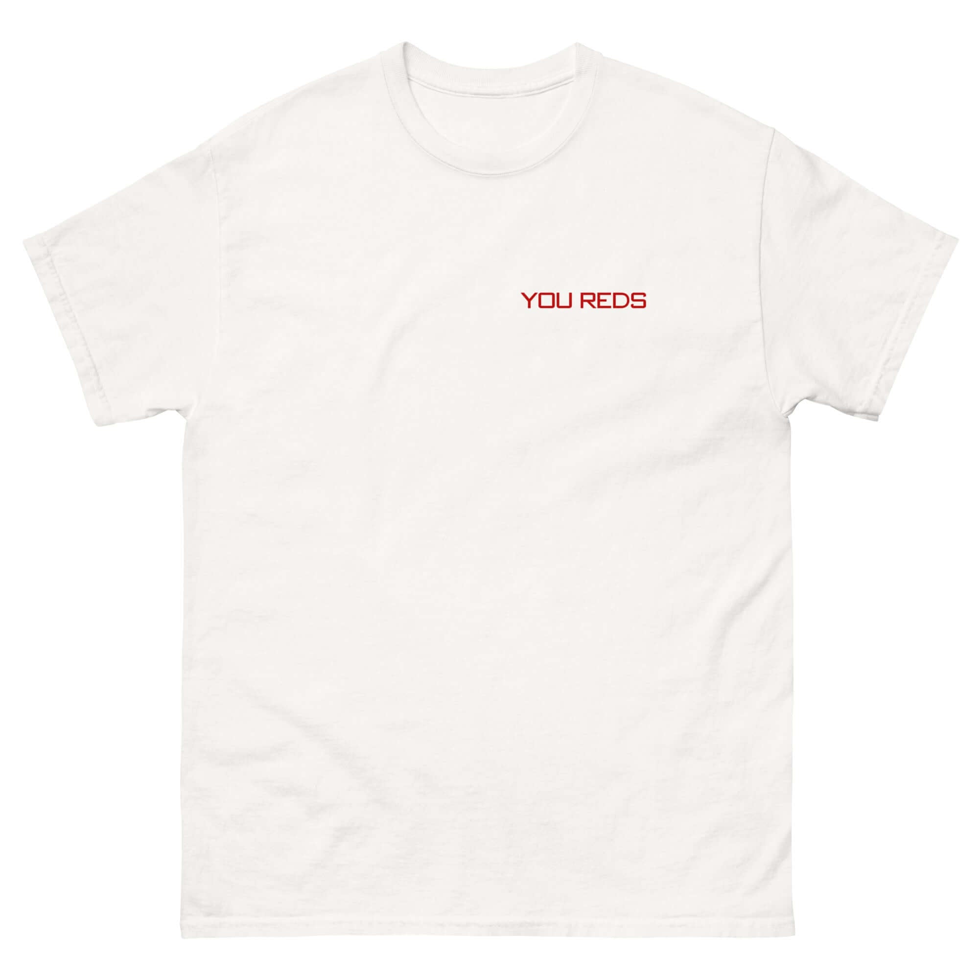 Unisex Short Sleeve T-Shirt - Garibaldi Reds by Nottingham Reds