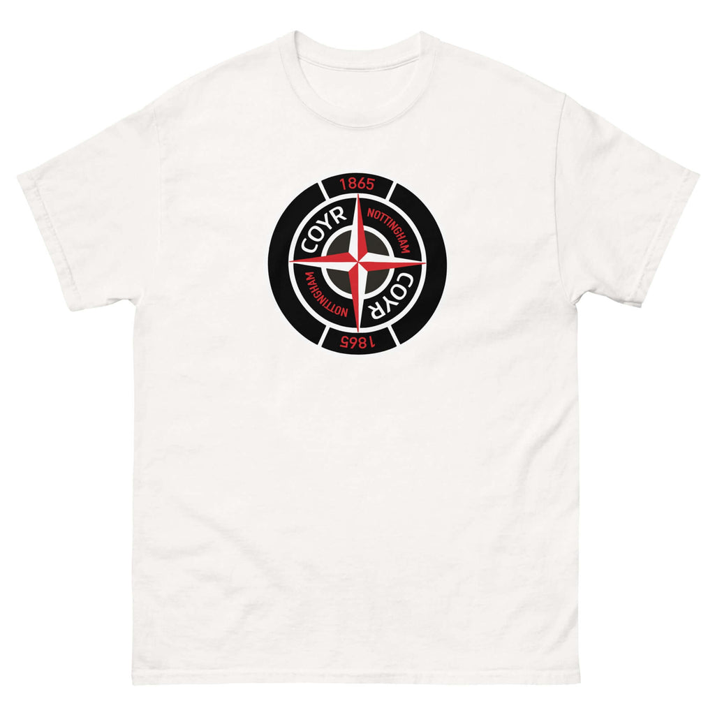 Unisex Short Sleeve T-Shirt - Stone by Nottingham Reds