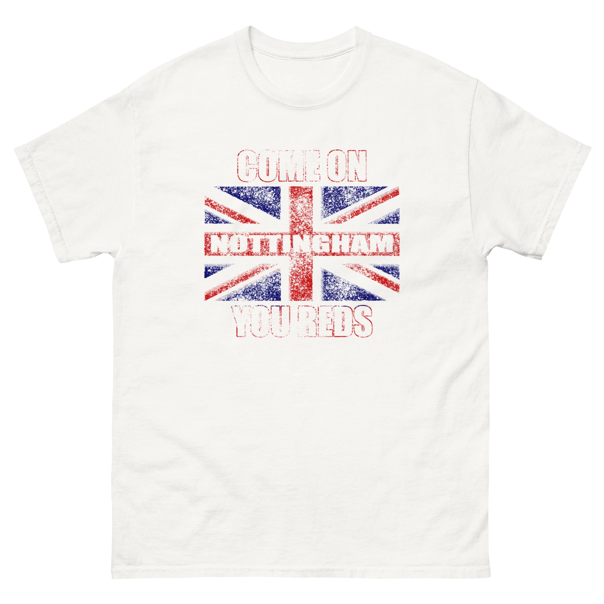 Unisex Short Sleeve T-Shirt - Union by Nottingham Reds
