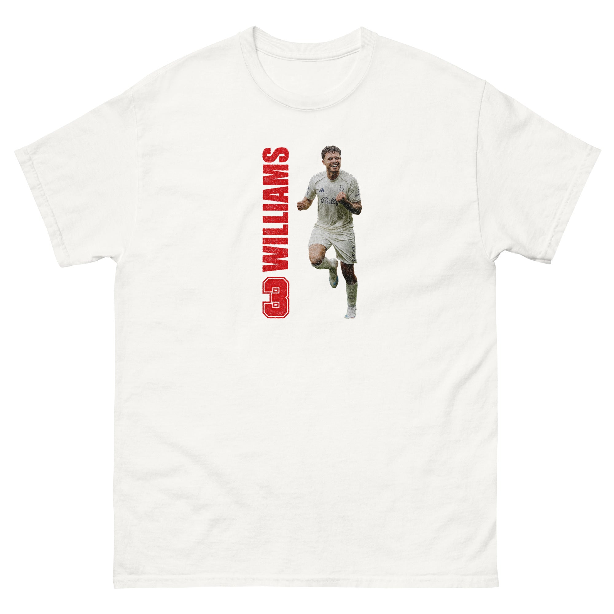 Unisex Short Sleeve T-Shirt - Williams 3 by Nottingham Reds