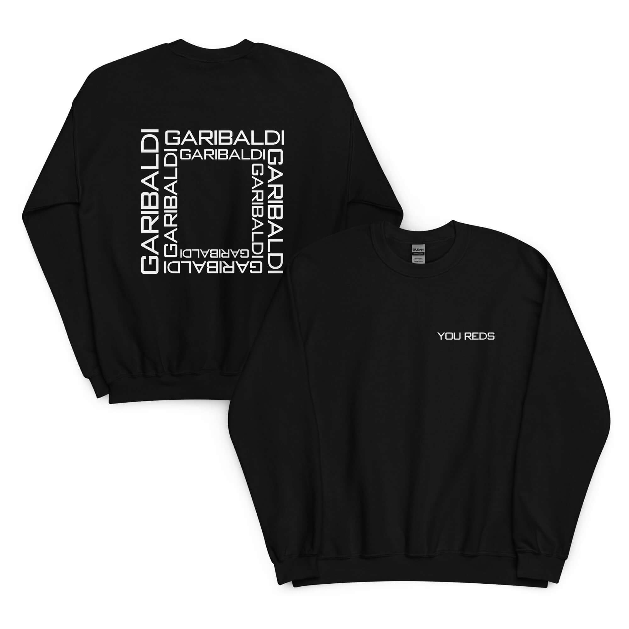 Unisex Sweatshirt - Garibaldi Reds by Nottingham Reds