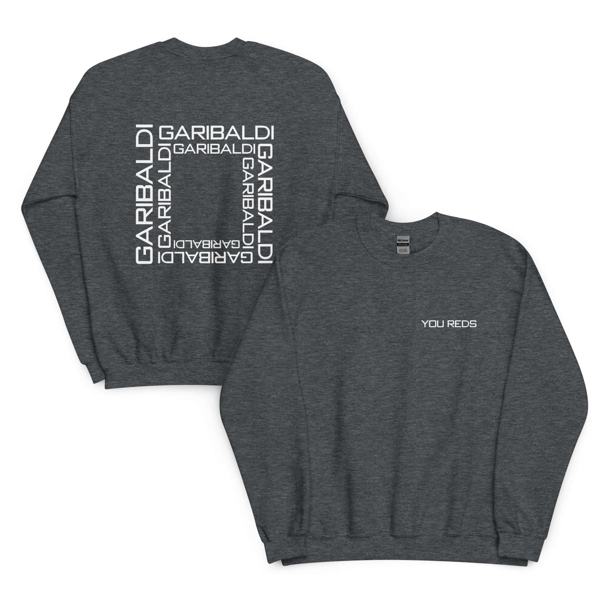 Unisex Sweatshirt - Garibaldi Reds by Nottingham Reds