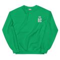 Unisex Sweatshirt - BC Green Jumper (Embroidered design) by Nottingham Reds