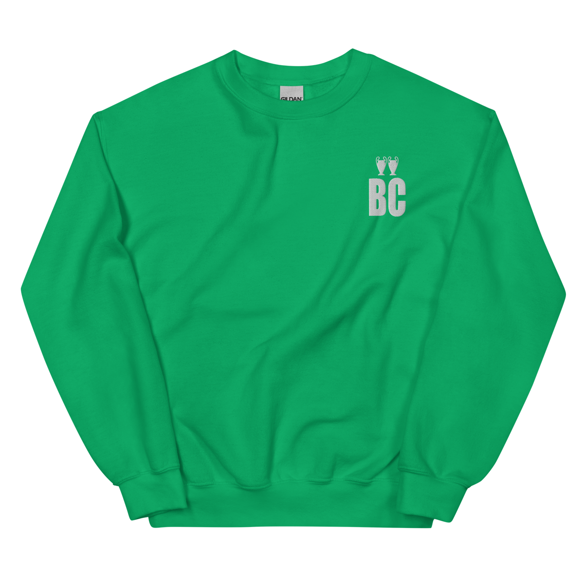 Unisex Sweatshirt - BC Green Jumper (Embroidered design) by Nottingham Reds