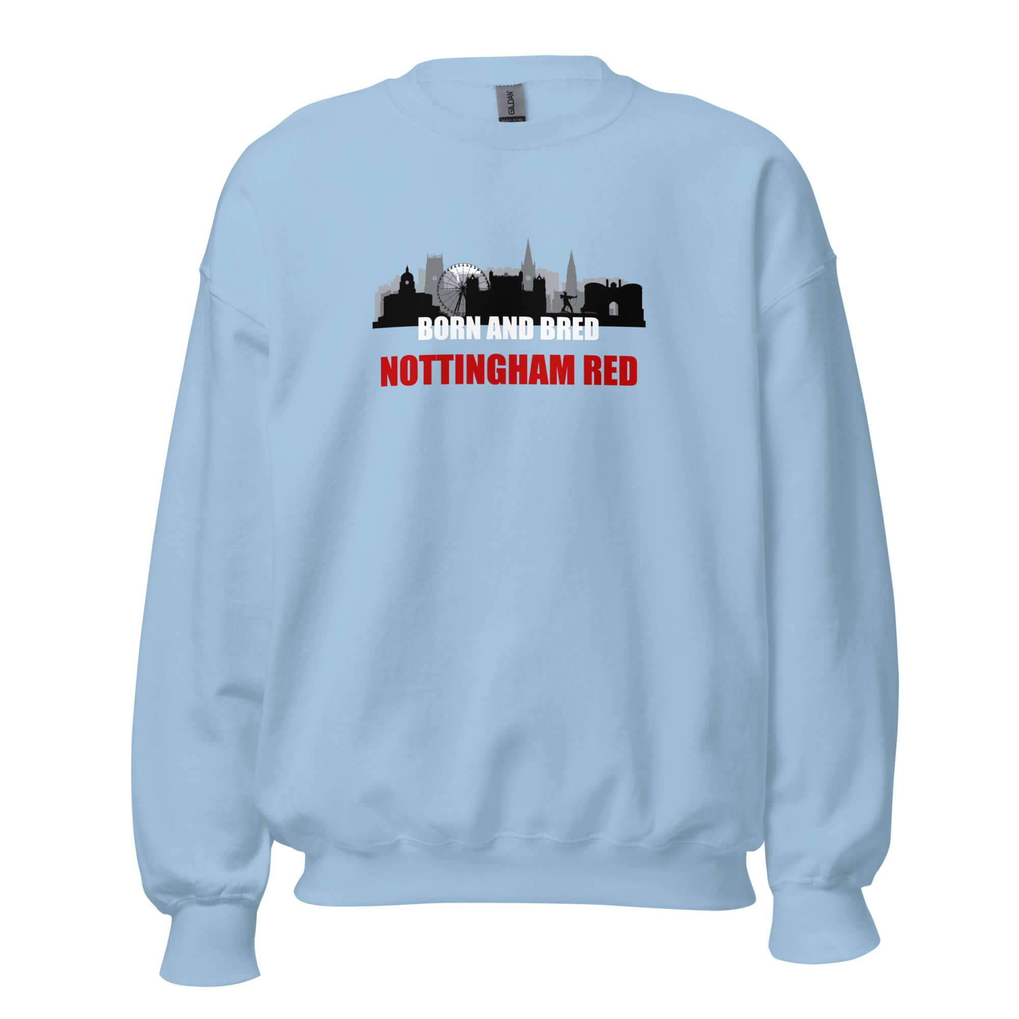 Unisex Sweatshirt - Born and Bred by Nottingham Reds
