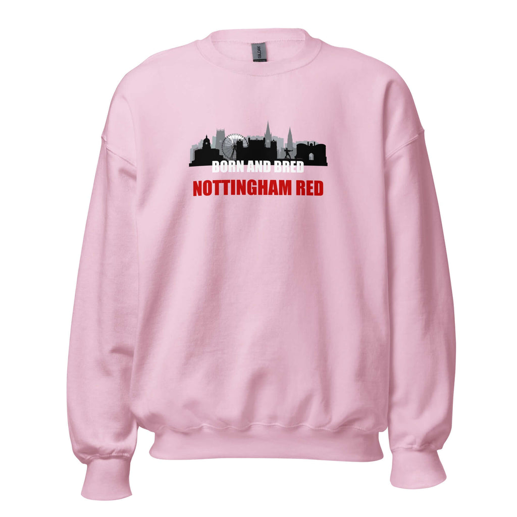 Unisex Sweatshirt - Born and Bred by Nottingham Reds
