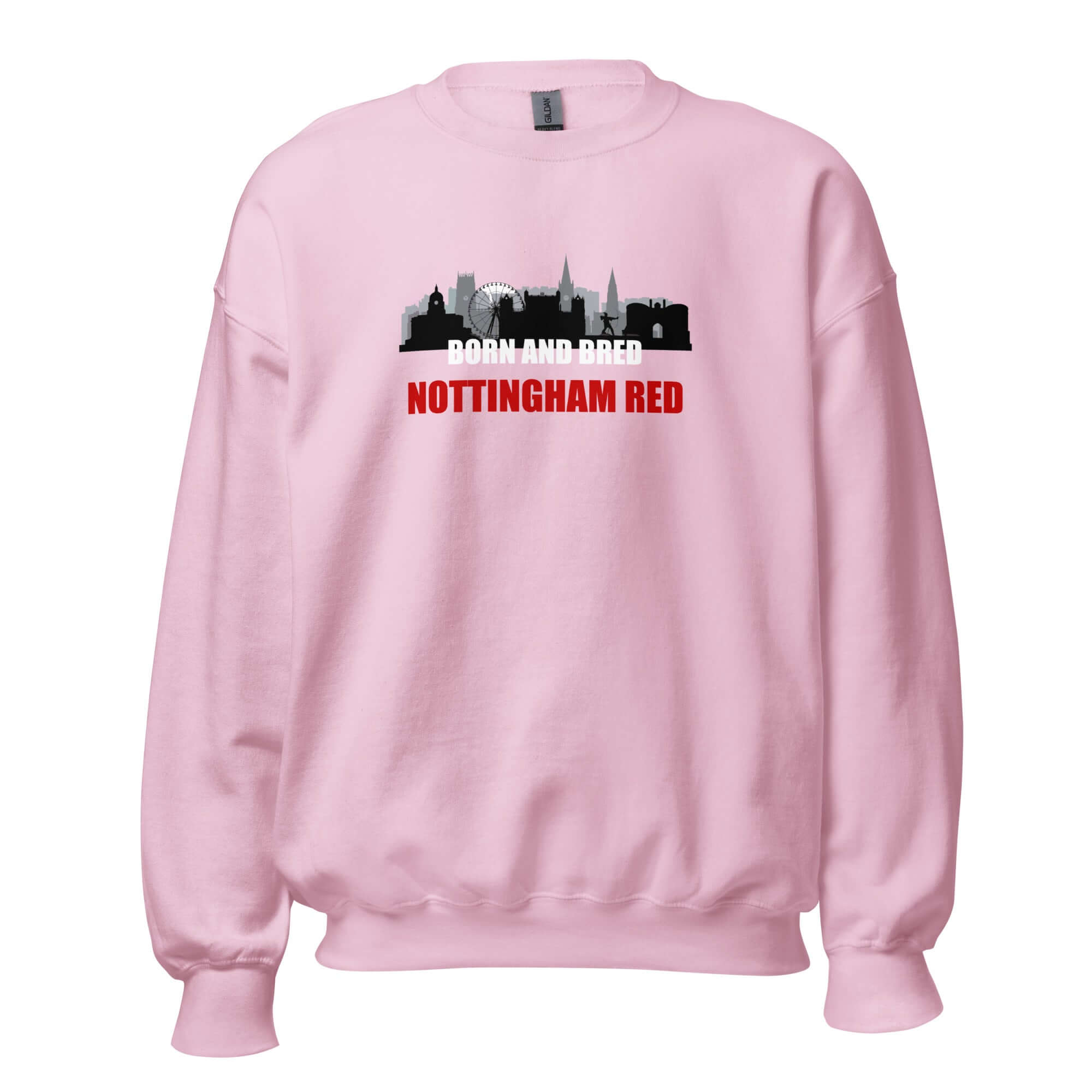 Unisex Sweatshirt - Born and Bred by Nottingham Reds