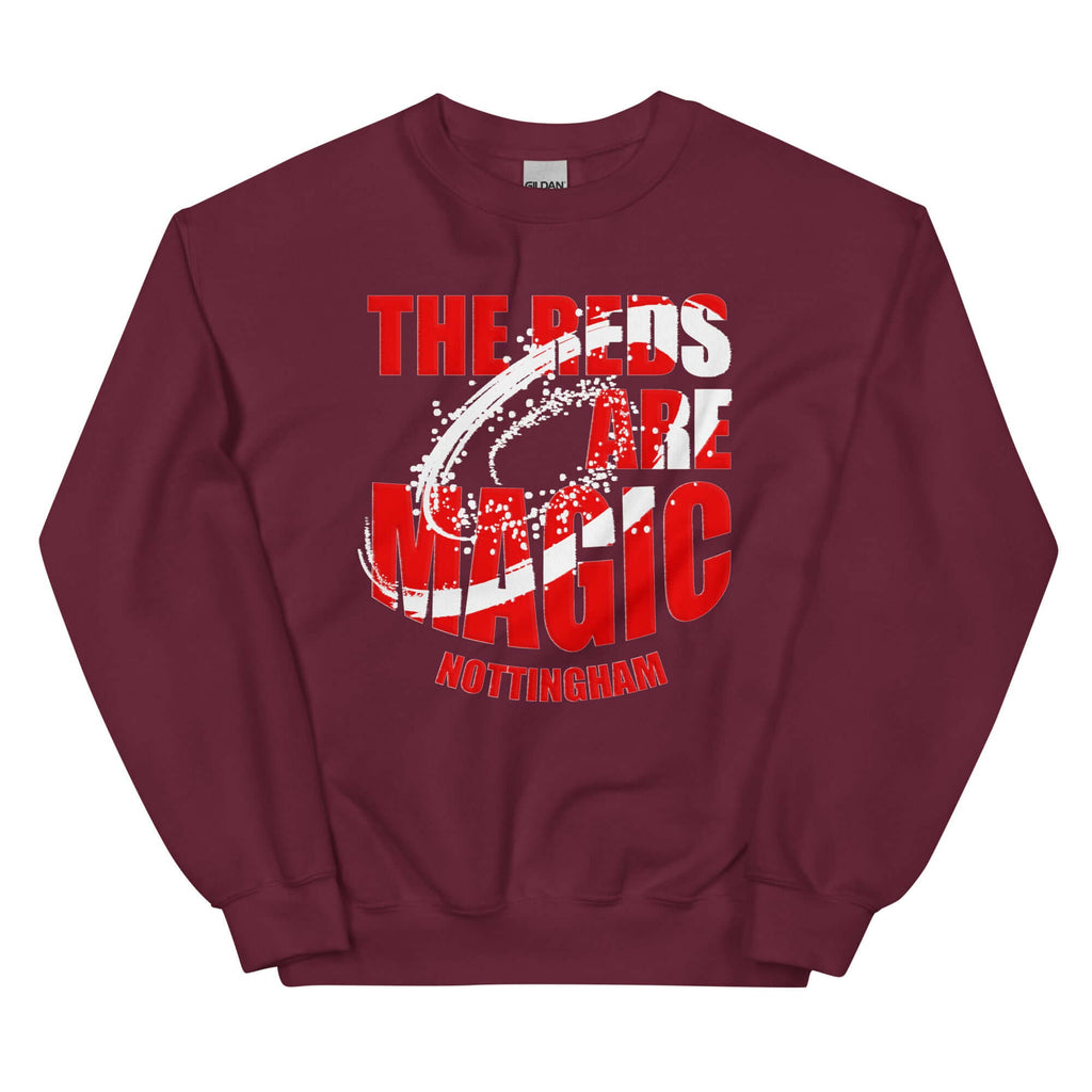 Unisex Sweatshirt - The Reds are Magic by Nottingham Reds