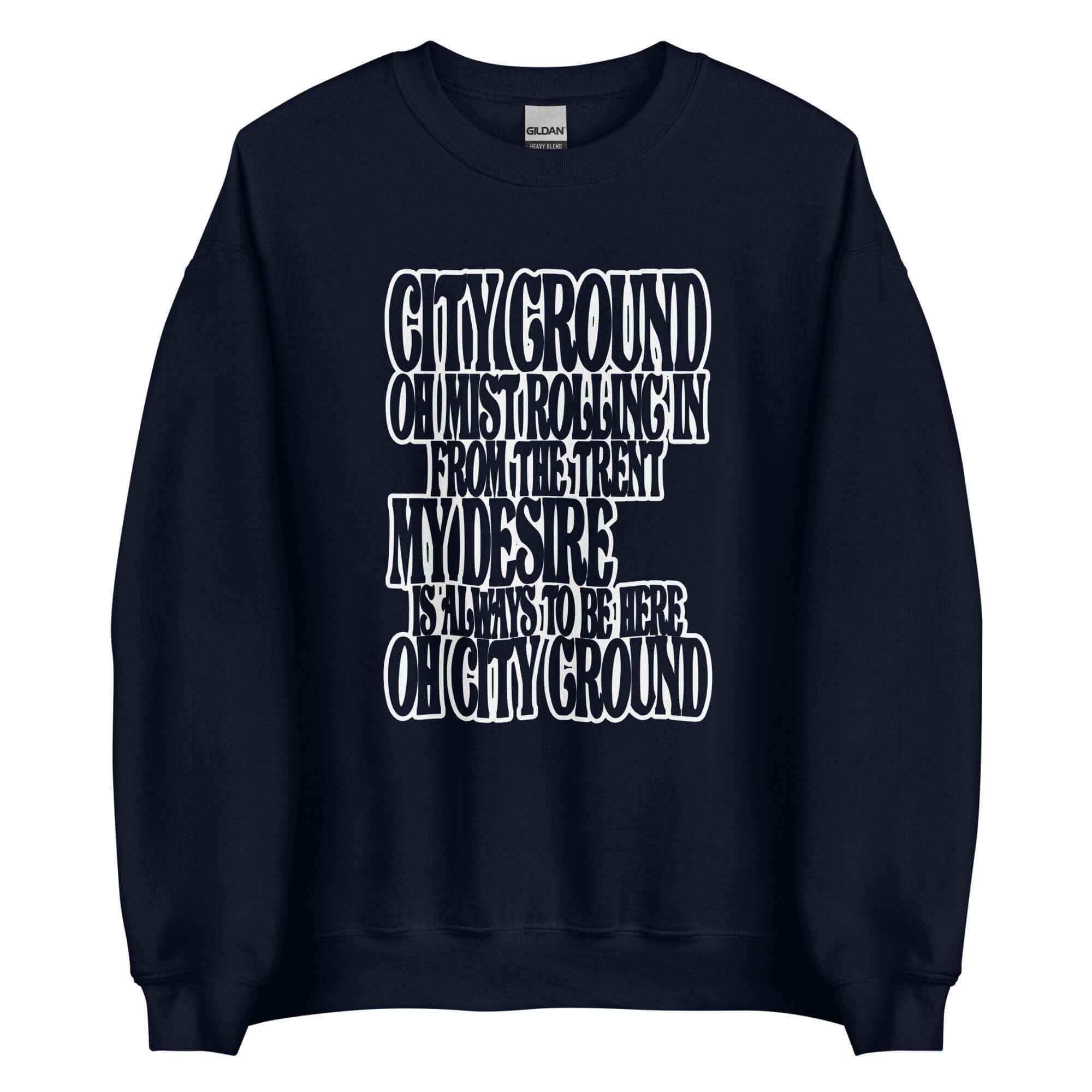 Unisex Sweatshirt - Mist by Nottingham Reds