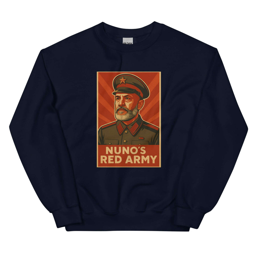 Unisex Sweatshirt - Nuno's Red Army by Nottingham Reds