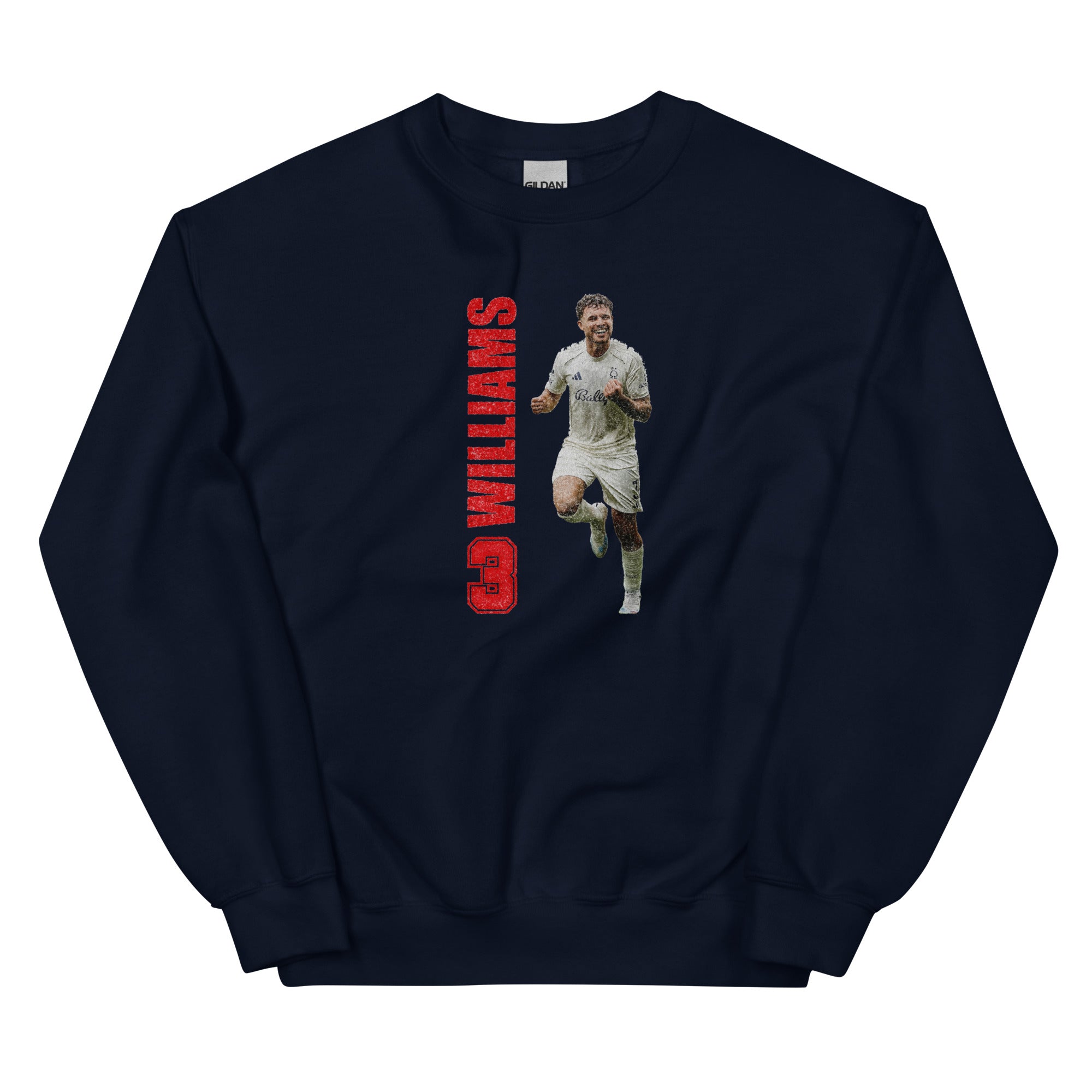 Unisex Sweatshirt - Williams 3 by Nottingham Reds