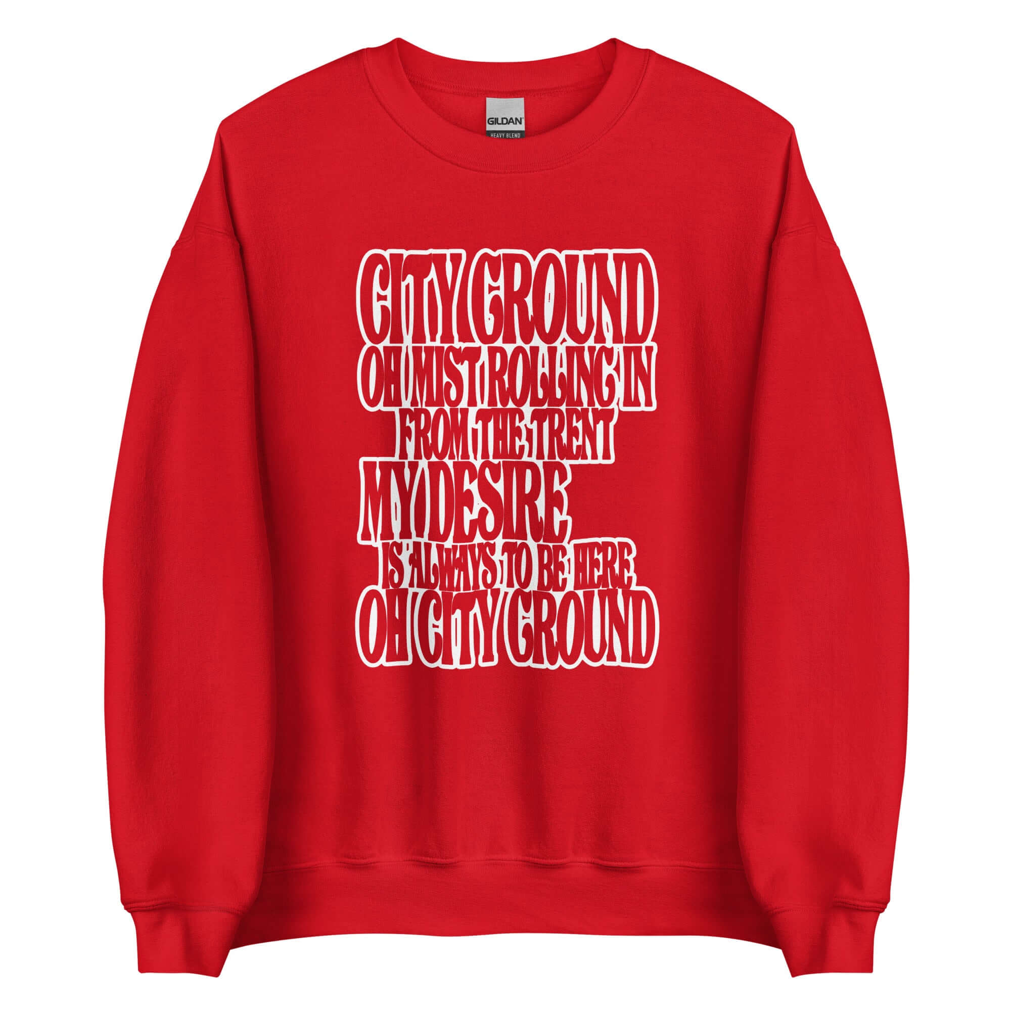 Unisex Sweatshirt - Mist by Nottingham Reds