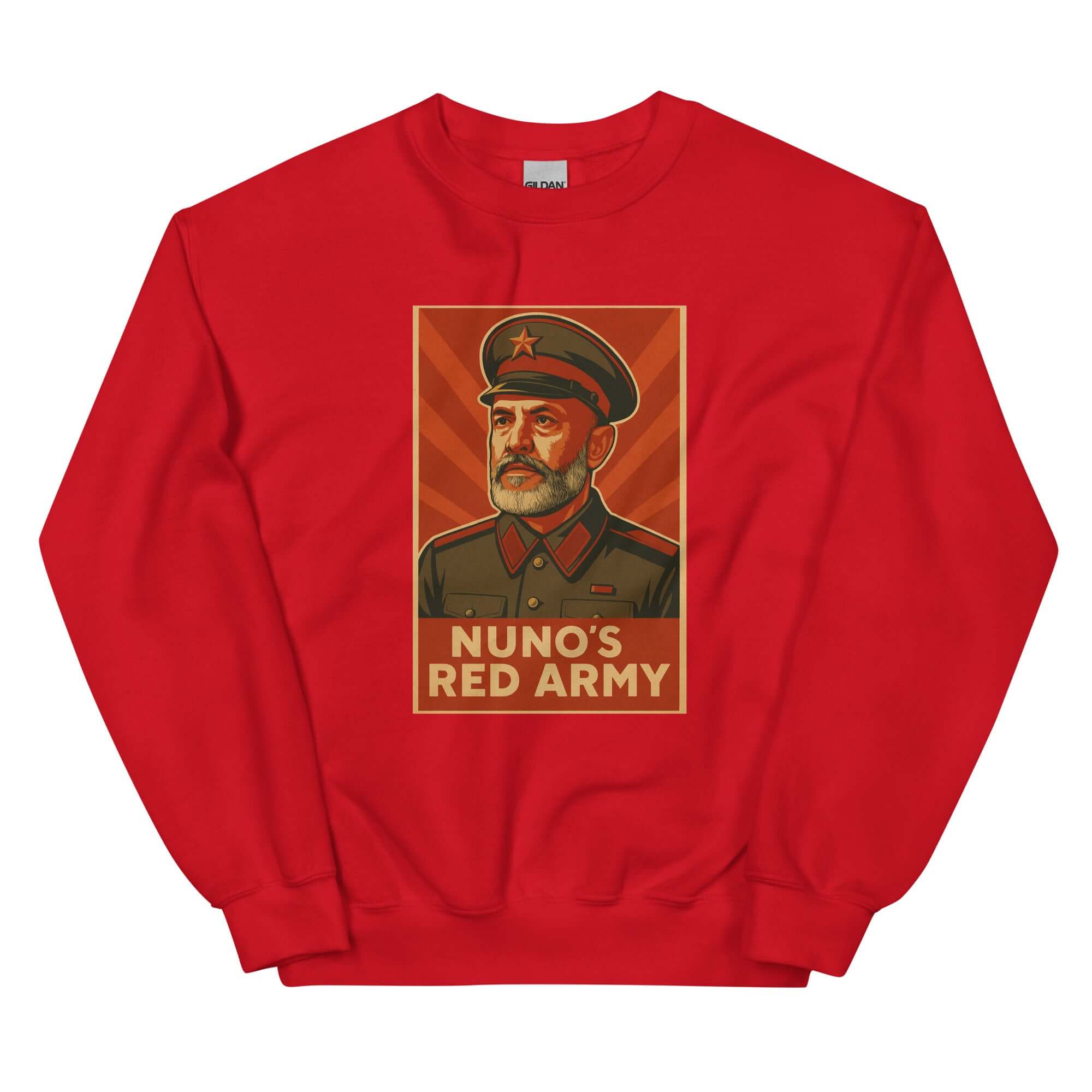 Unisex Sweatshirt - Nuno's Red Army by Nottingham Reds