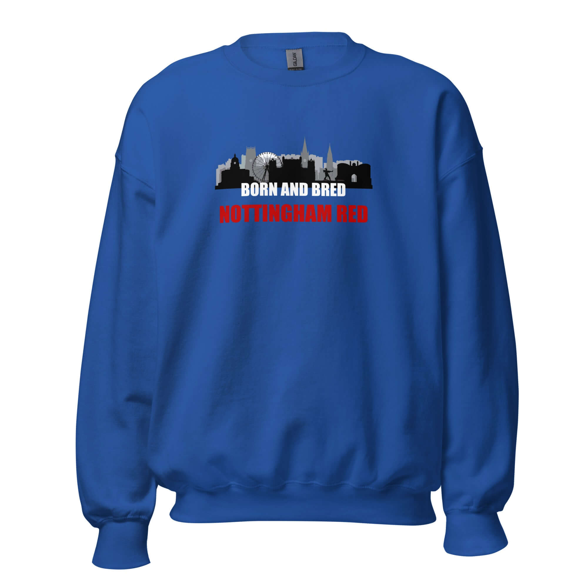 Unisex Sweatshirt - Born and Bred by Nottingham Reds