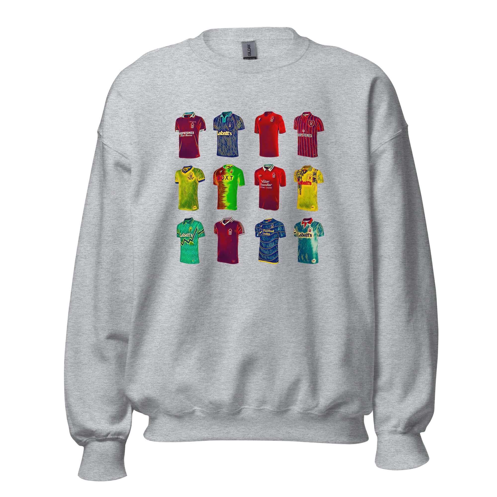 Unisex Sweatshirt - Kits by Nottingham Reds