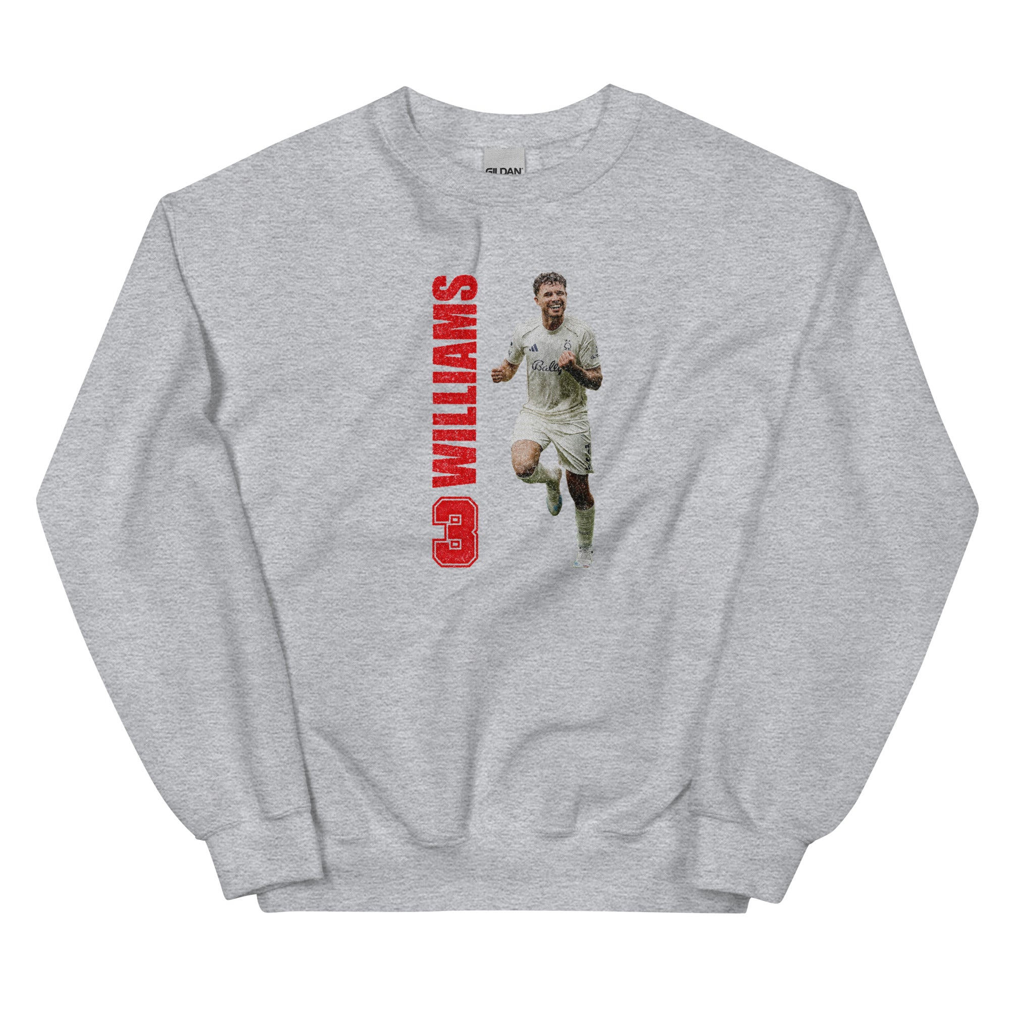 Unisex Sweatshirt - Williams 3 by Nottingham Reds