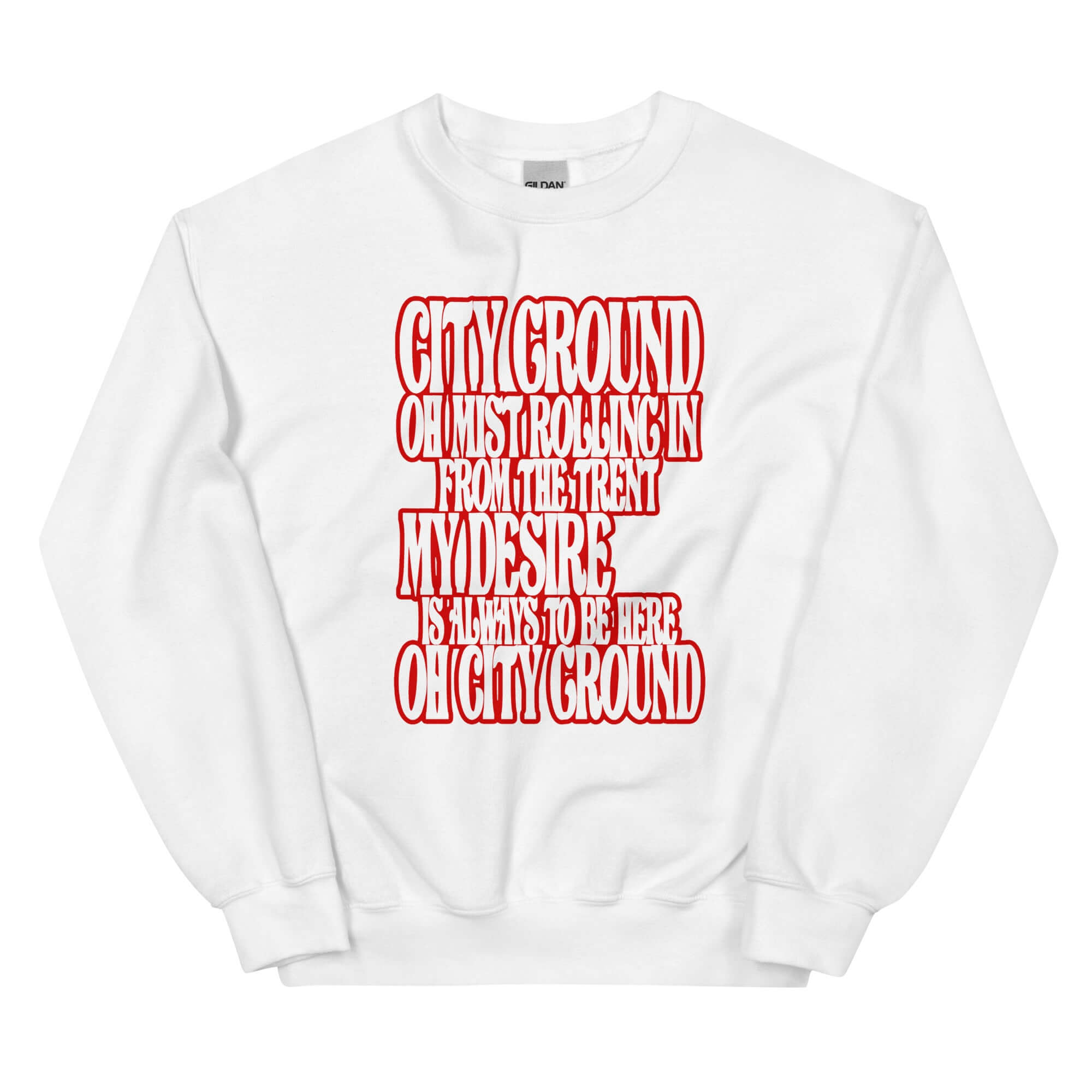 Unisex Sweatshirt - Mist by Nottingham Reds