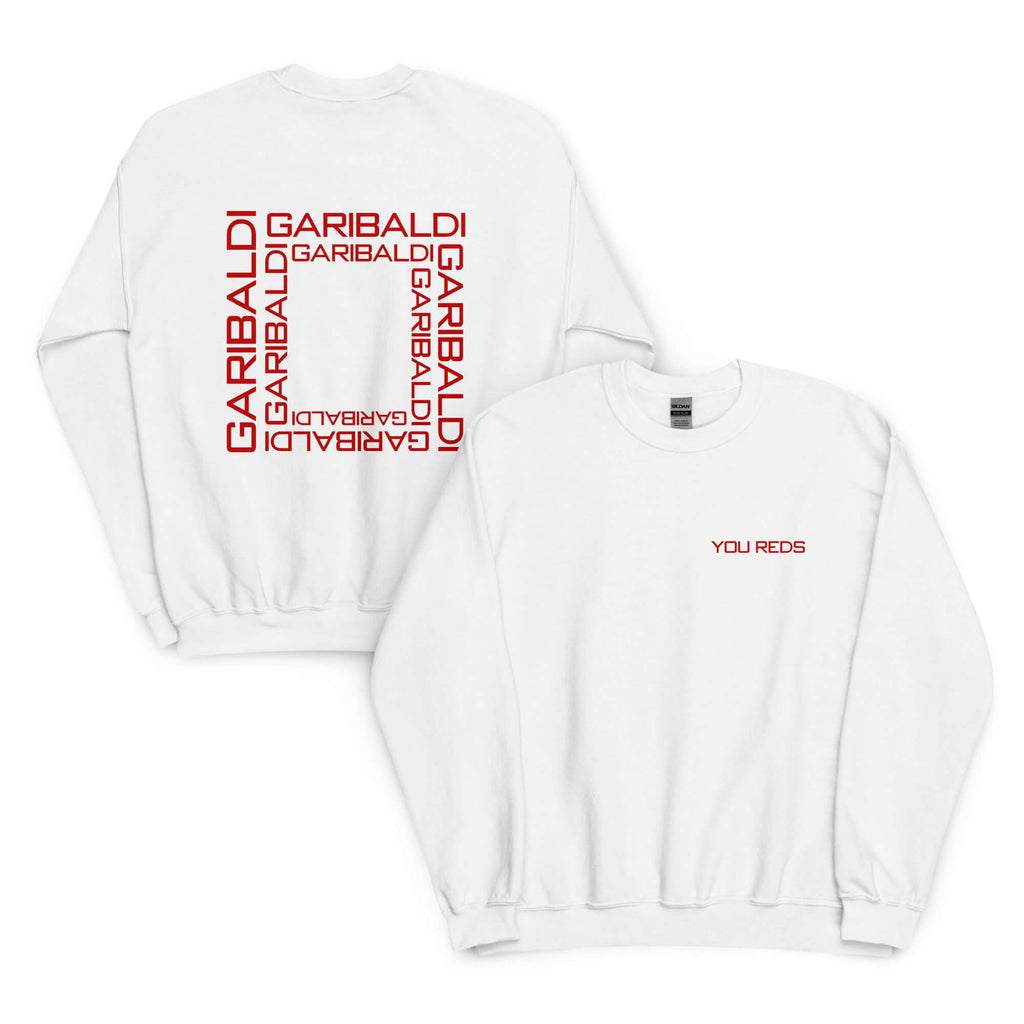 Unisex Sweatshirt - Garibaldi Reds by Nottingham Reds