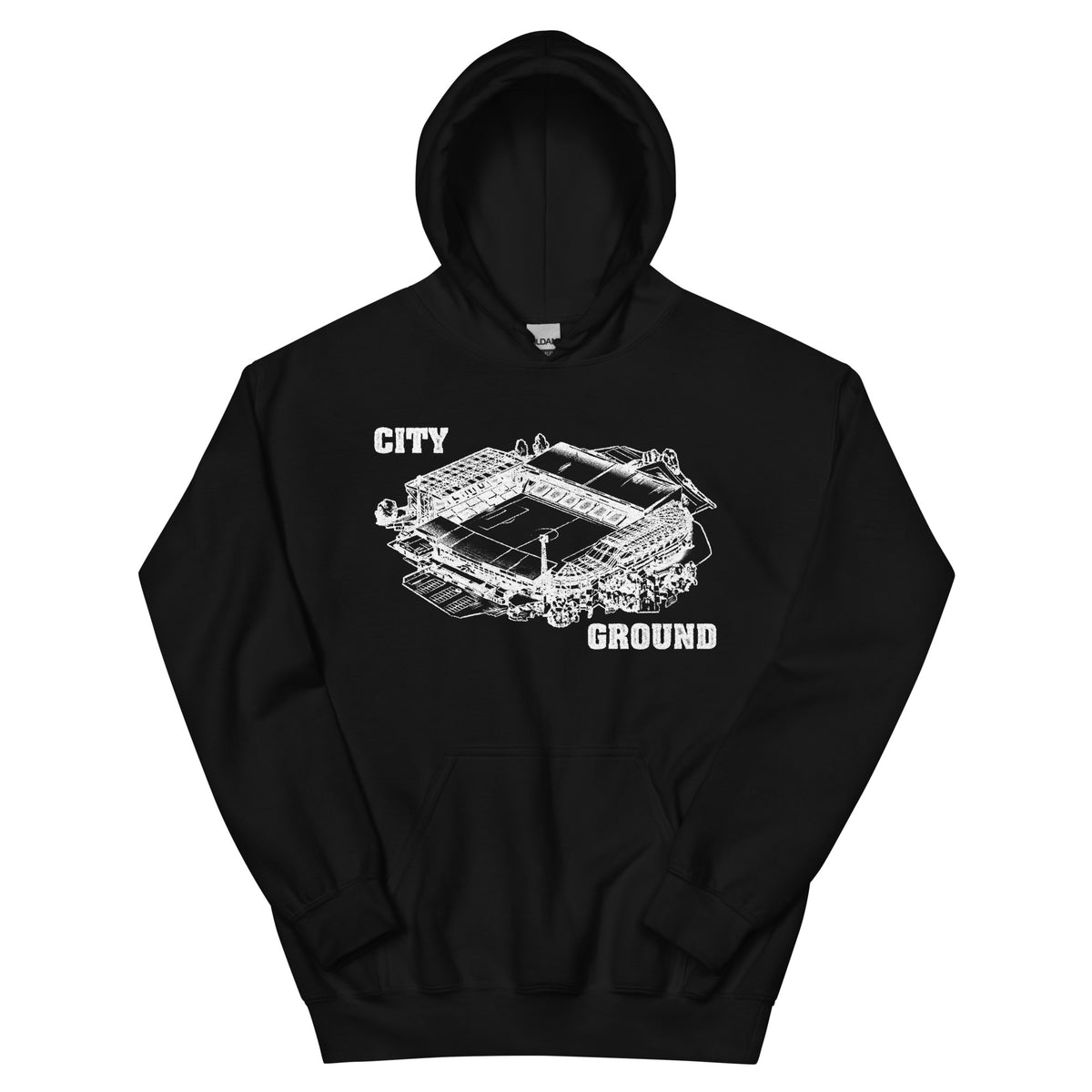 Unisex Hoodie - CG Stamp by Nottingham Reds