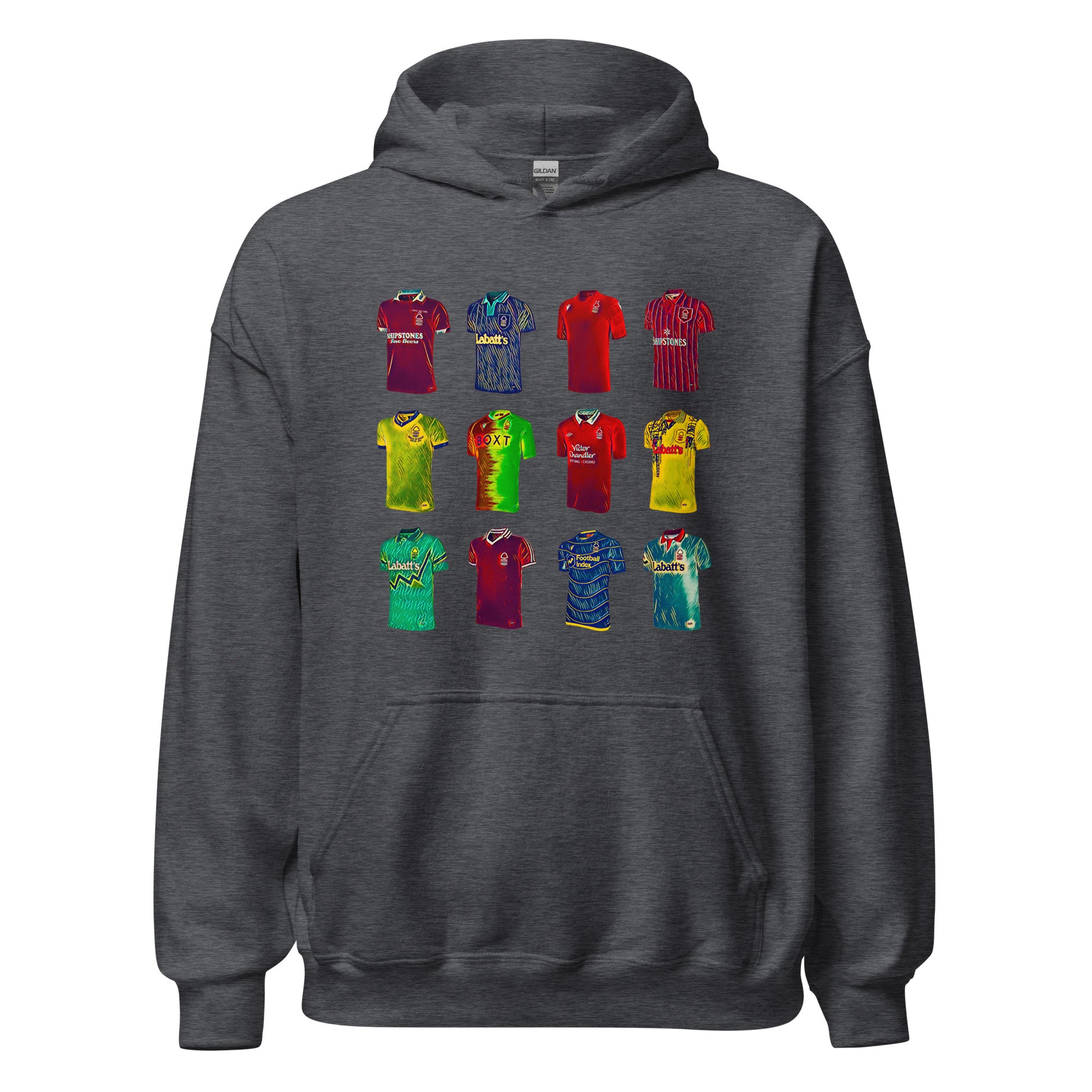 Unisex Hoodie - Kits by Nottingham Reds