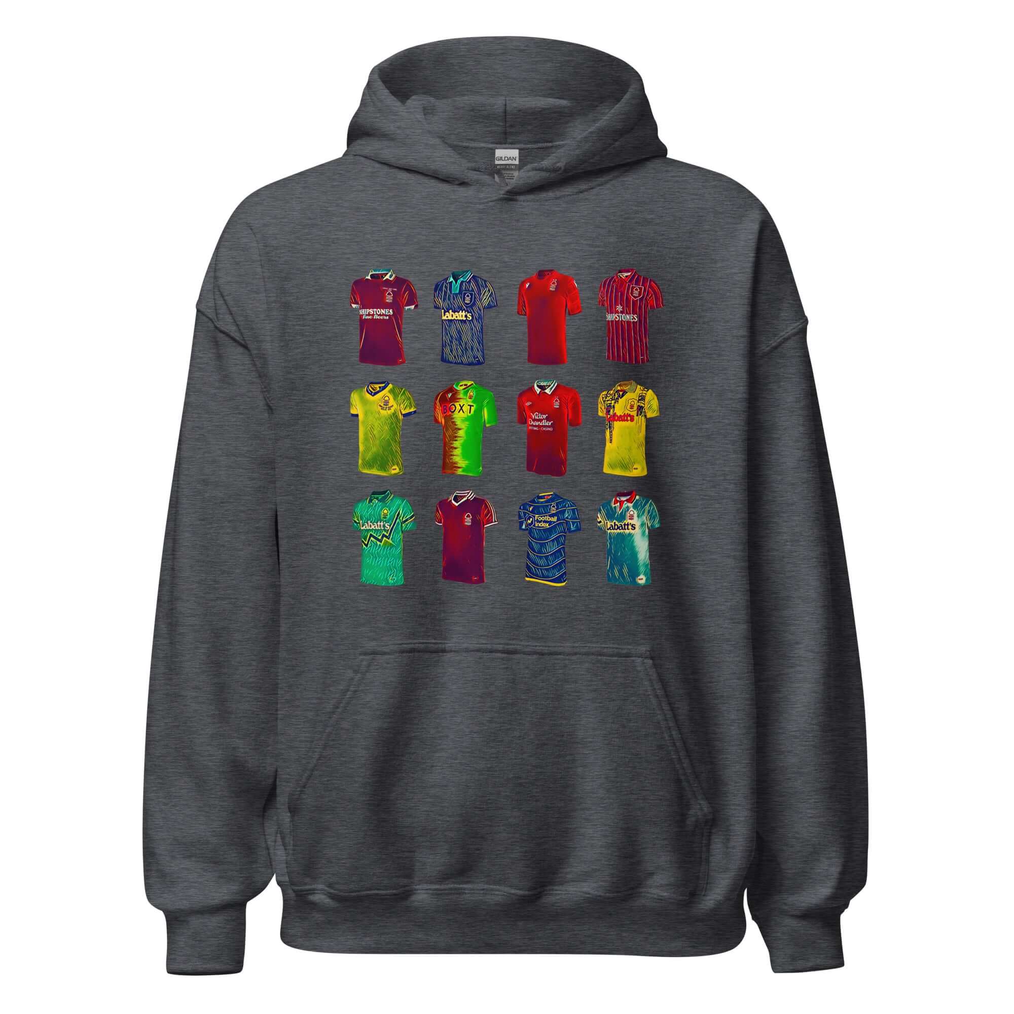 Unisex Hoodie - Kits by Nottingham Reds