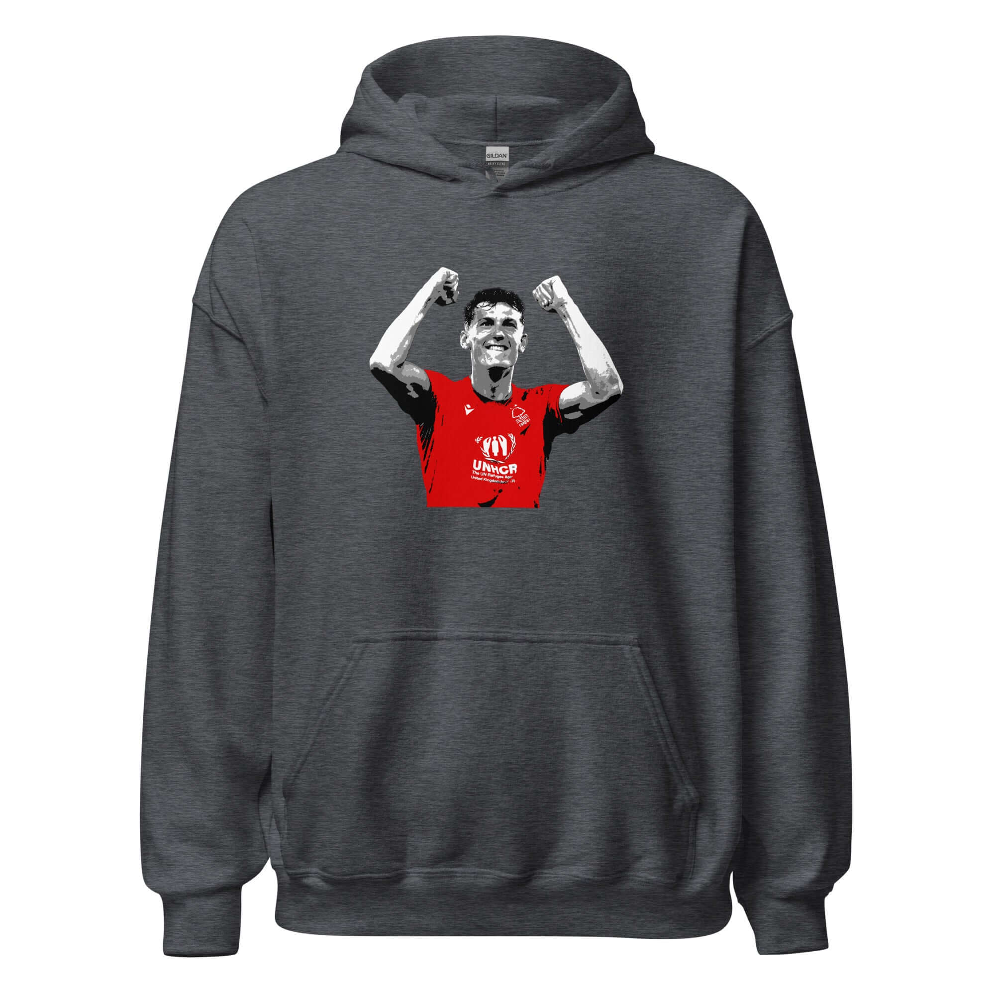 Unisex Hoodie - Yatesy by Nottingham Reds