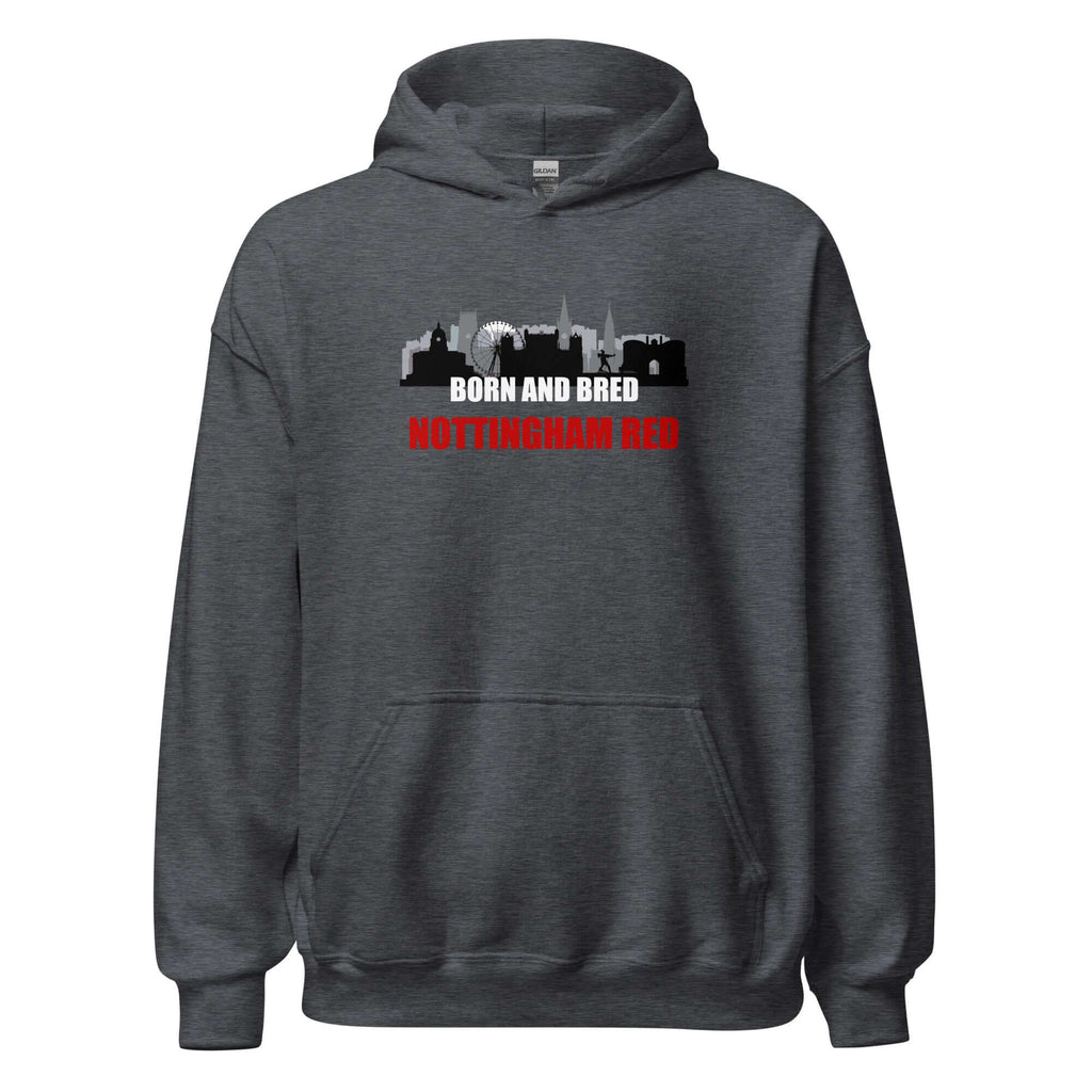 Unisex Hoodie - Born and bred by Nottingham Reds