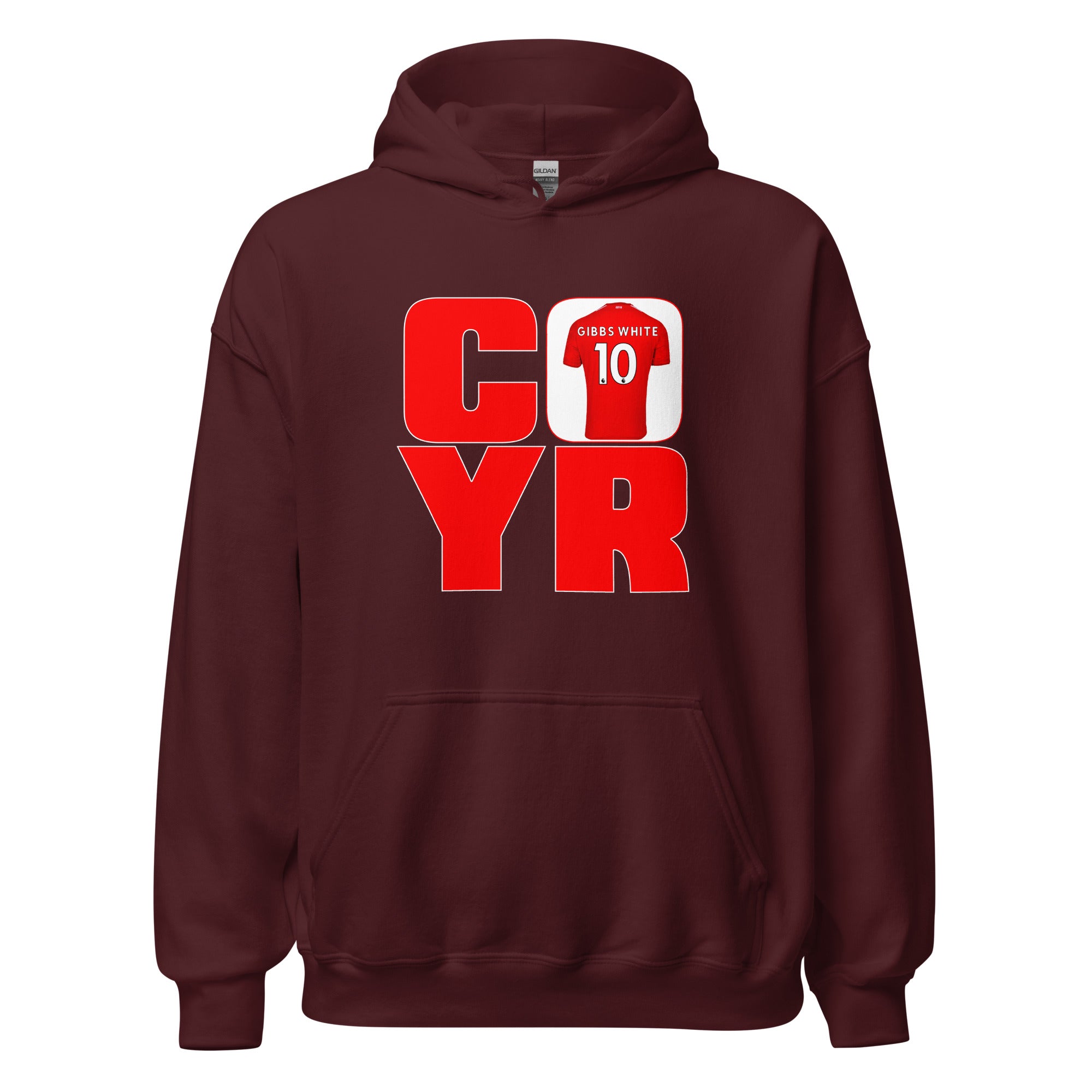 Unisex Hoodie - COYR10 by Nottingham Reds