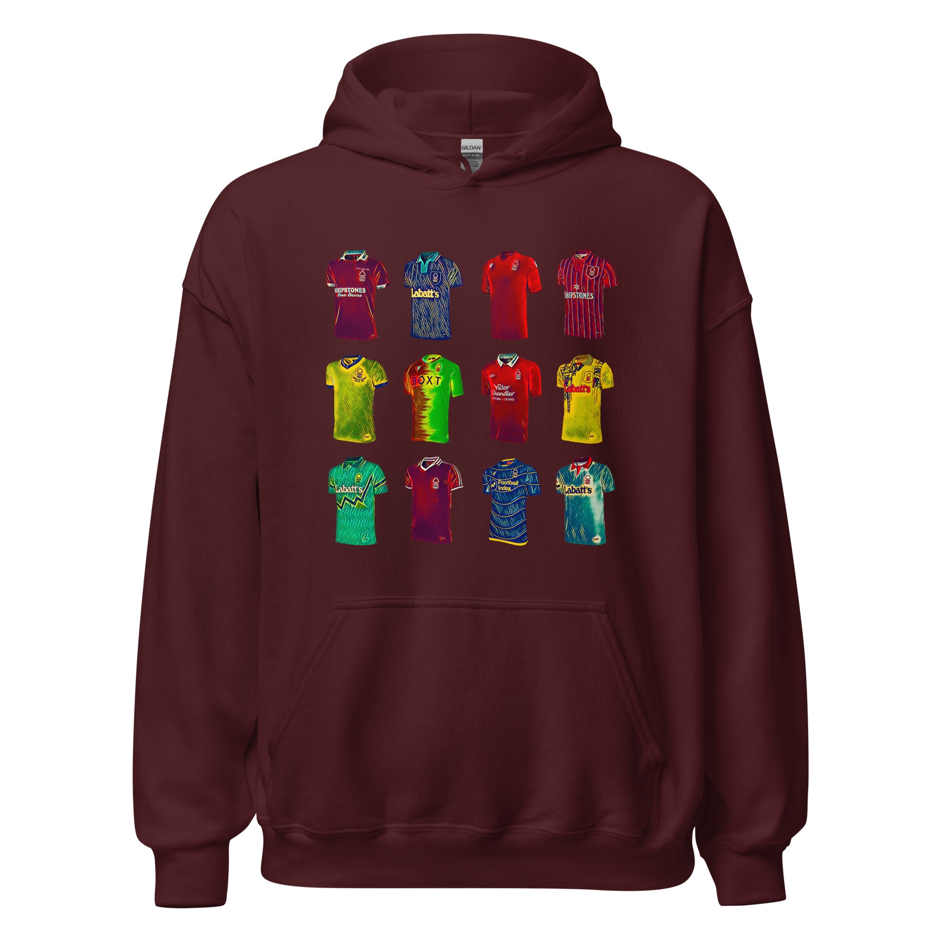 Unisex Hoodie - Kits by Nottingham Reds