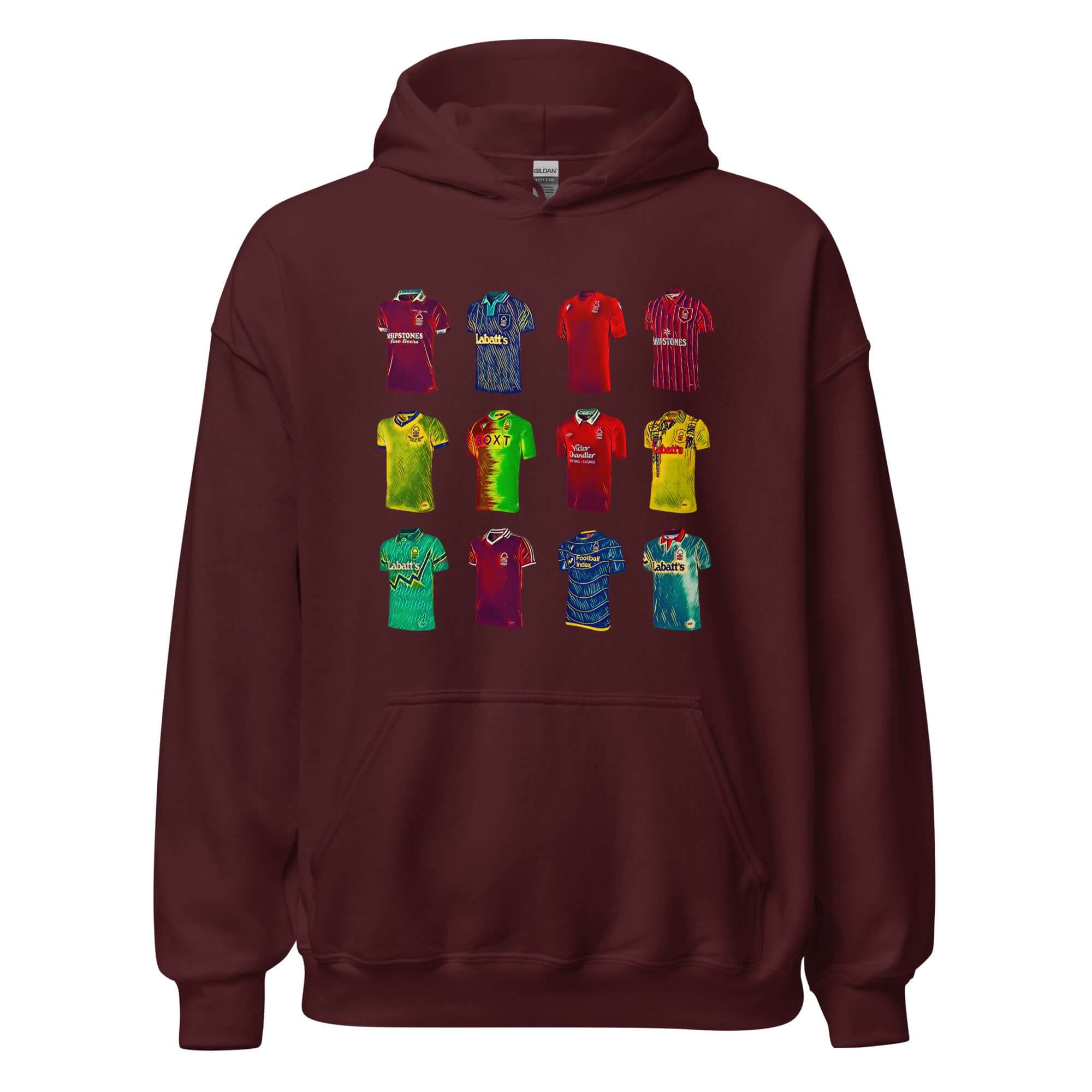 Unisex Hoodie - Kits by Nottingham Reds