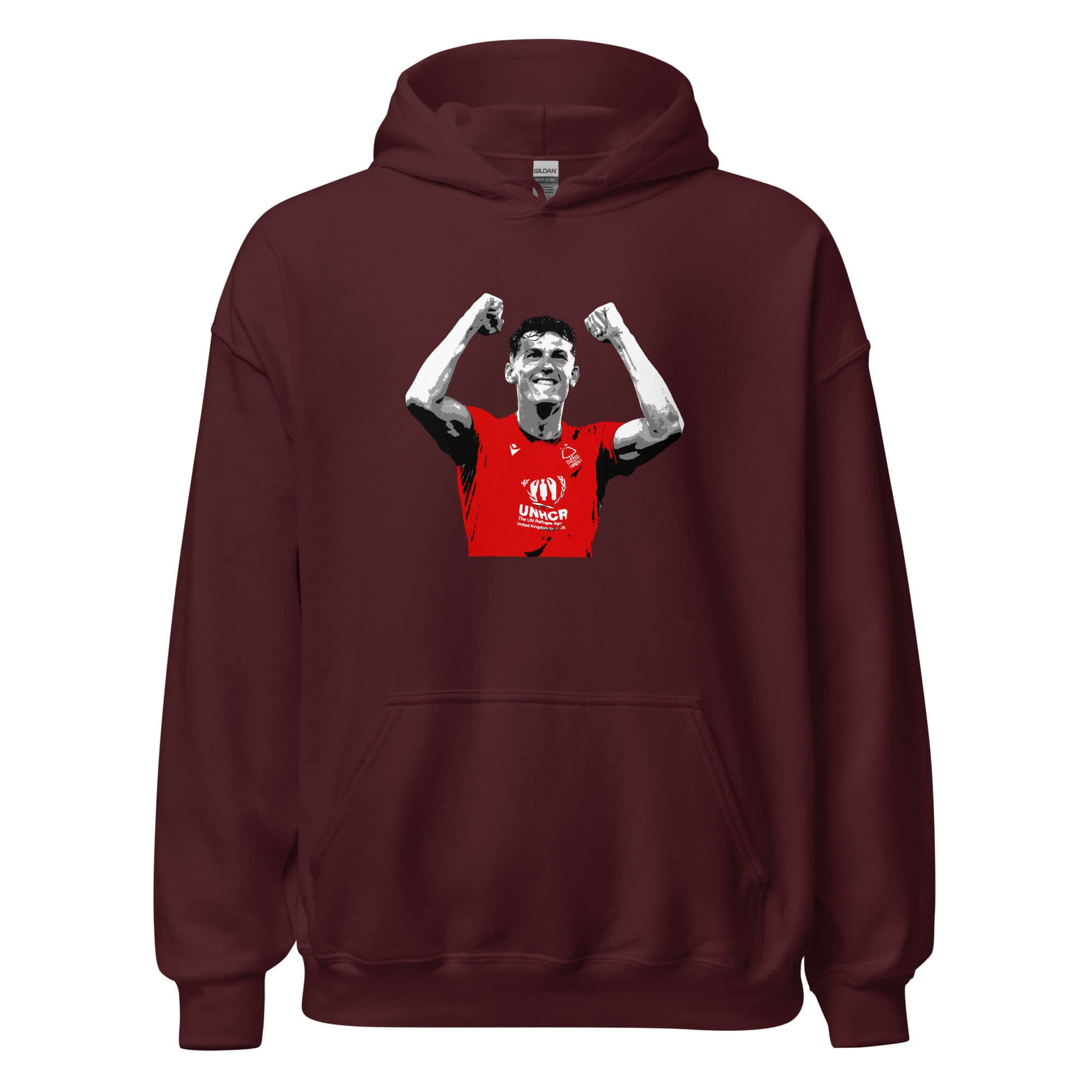 Unisex Hoodie - Yatesy by Nottingham Reds