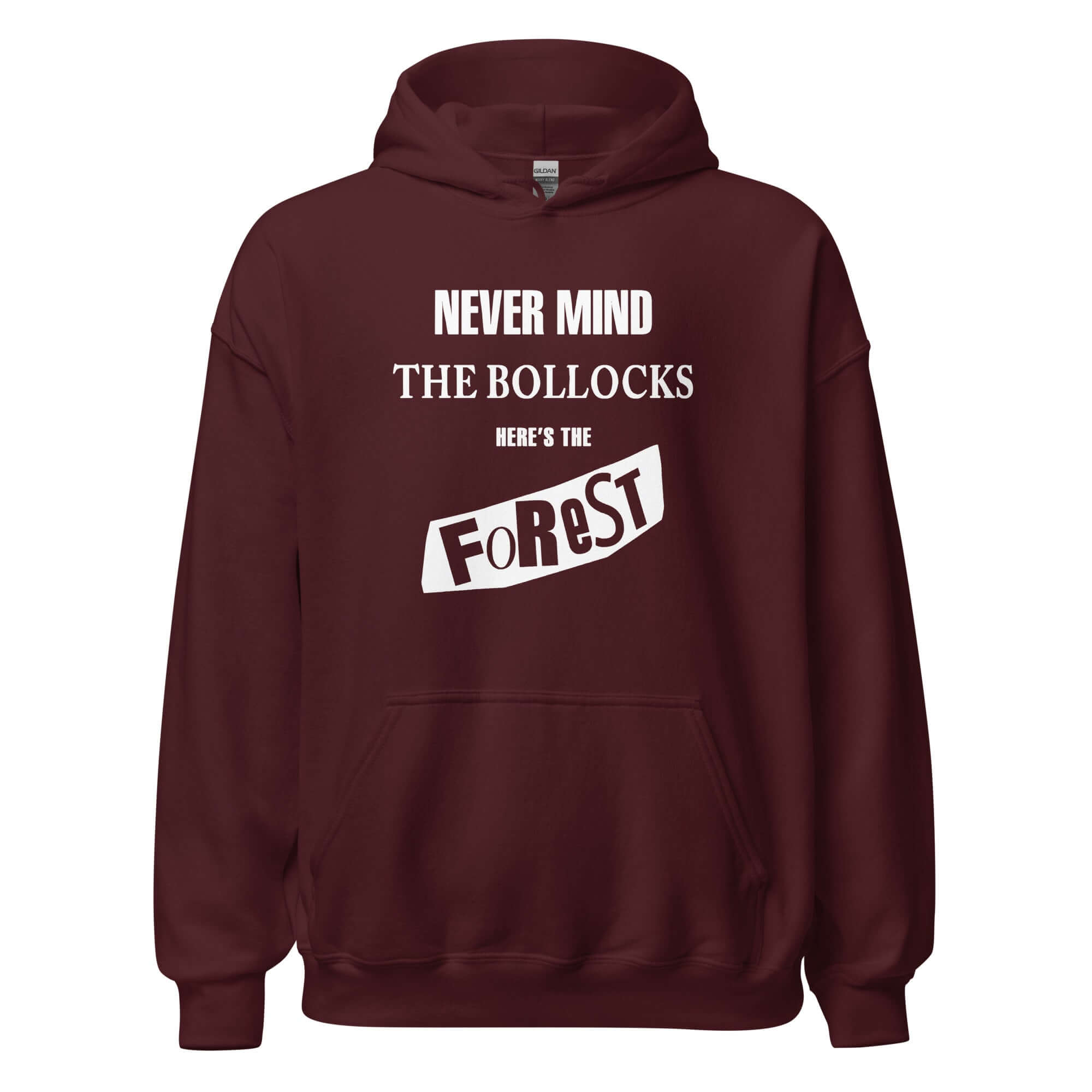 Unisex Hoodie - Never Mind by Nottingham Reds